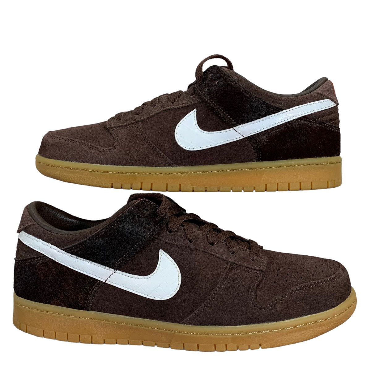 Vintage VTG Nike Dunk Low Premium Baroque Brown Orange 2008 Sneakers Size US 8.5 / EU 41-42 - 1 Thumbnail