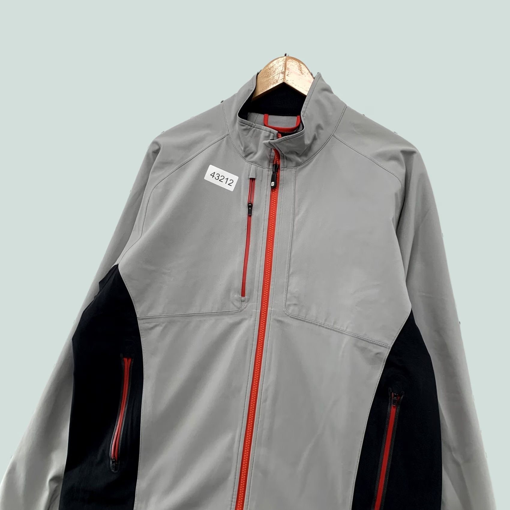 Footjoy DryJoys Footjoy FJ TOUR XP Rain Jacket Mens Medium Windbreaker Gray Size US M / EU 48-50 / 2 - 1 Thumbnail