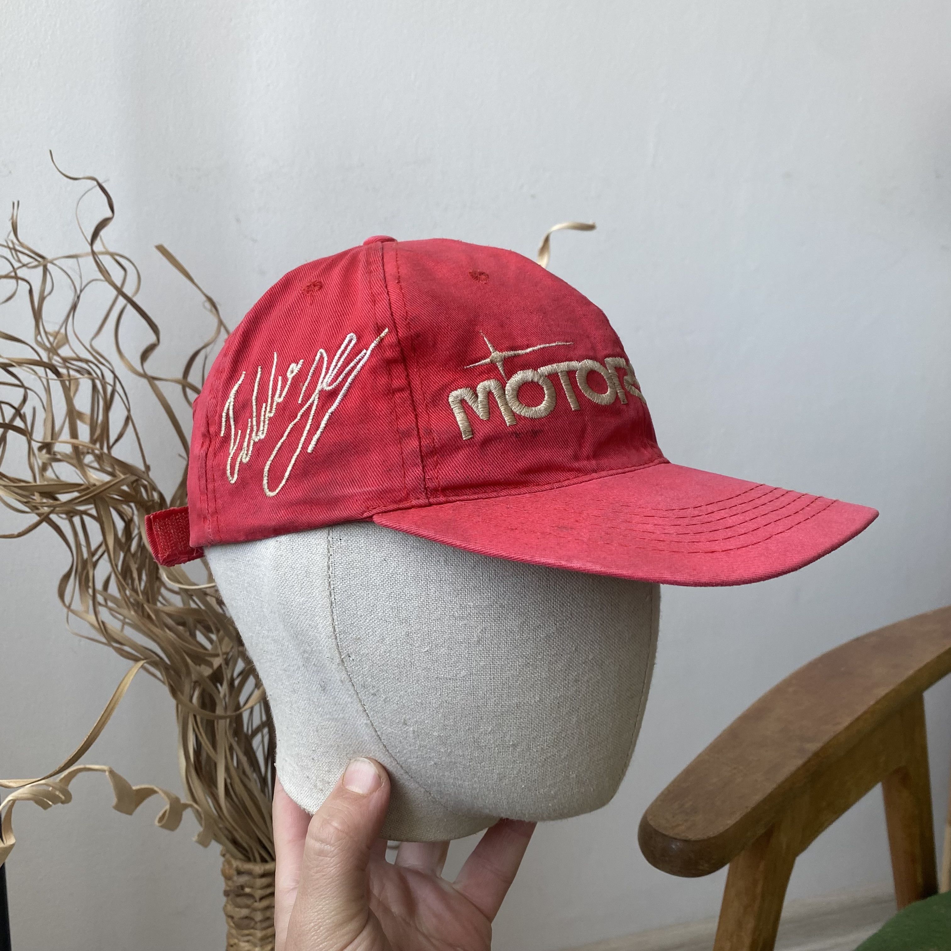 Ferrari 🏎 Rare Vintage 90s F1 Eddie Irvin rasing Cap hat Dad hat Size ONE SIZE - 2 Thumbnail
