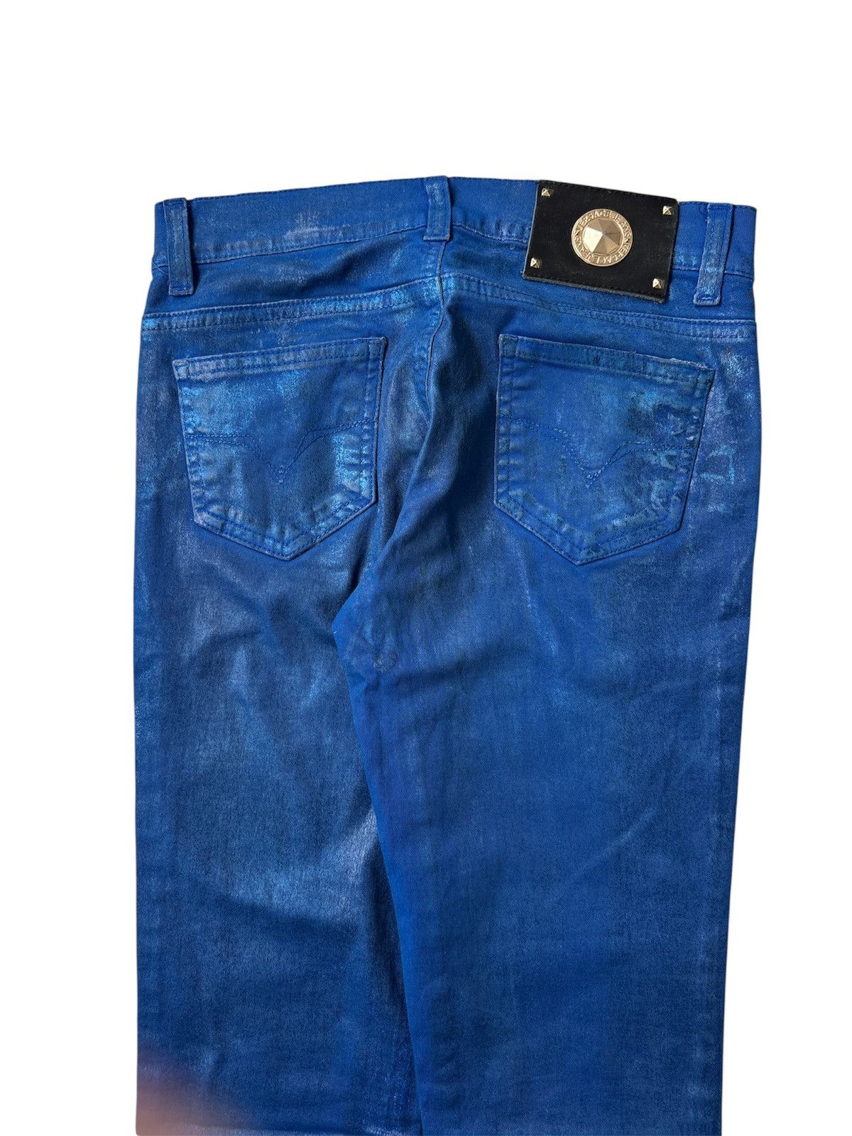 Hedi Slimane Wax Luster Skinny Denim Jeans Size US 26 / EU 42 - 6 Thumbnail