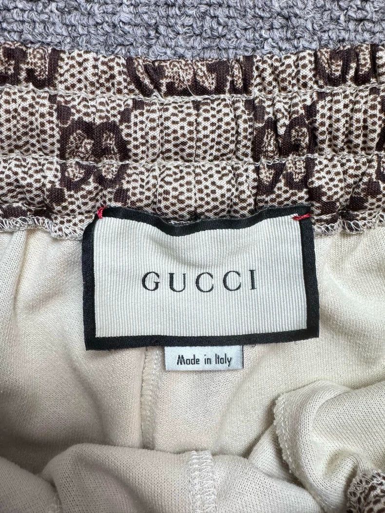 Gucci Gucci SizeS Color-matched old flower full logo sports trous Size US 27 - 4 Thumbnail