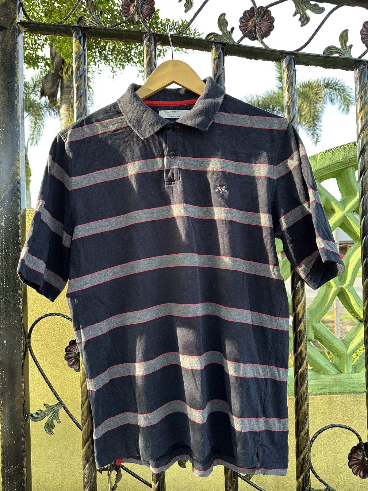 Burberry Thomas Burberry Stripe Button . Size US M / EU 48-50 / 2 - 1 Thumbnail