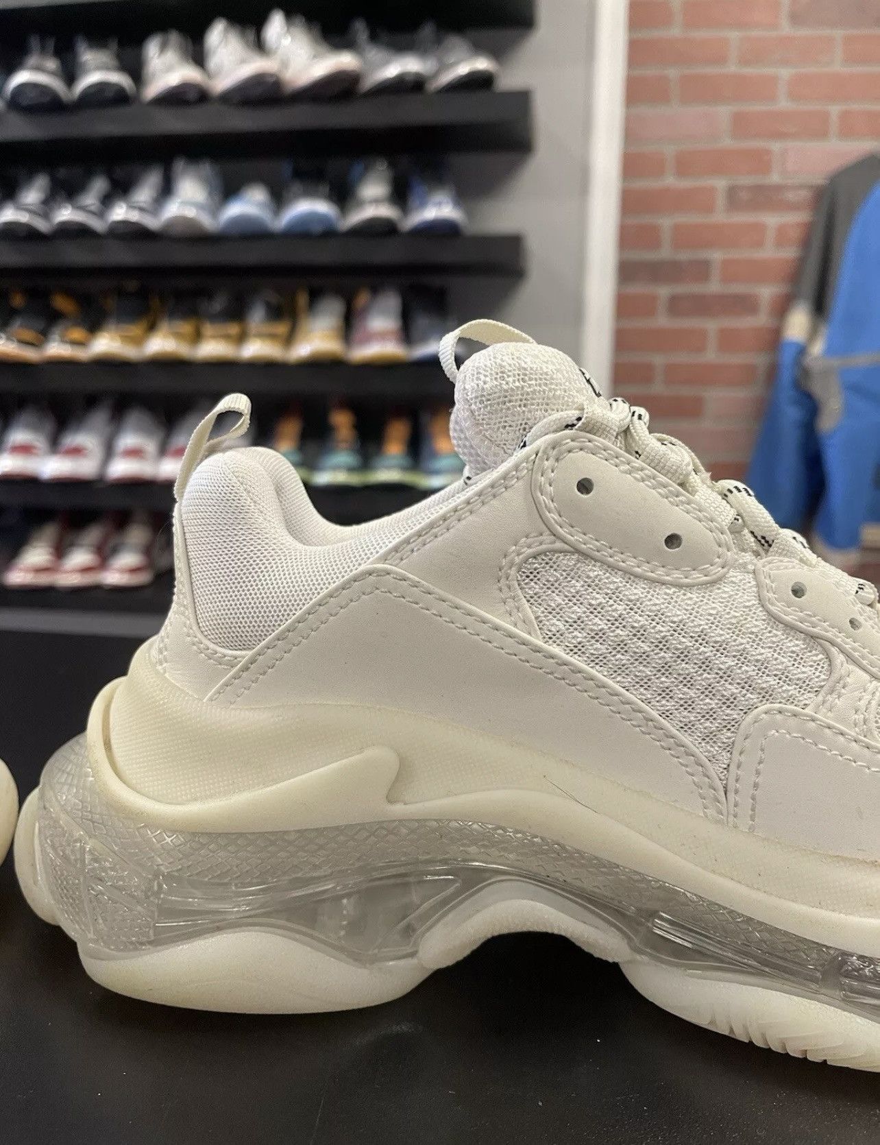 Balenciaga Size 8US/38EU - Balenciaga Triple S Translucent Clear Sole Size US 8 / IT 38 - 9 Thumbnail