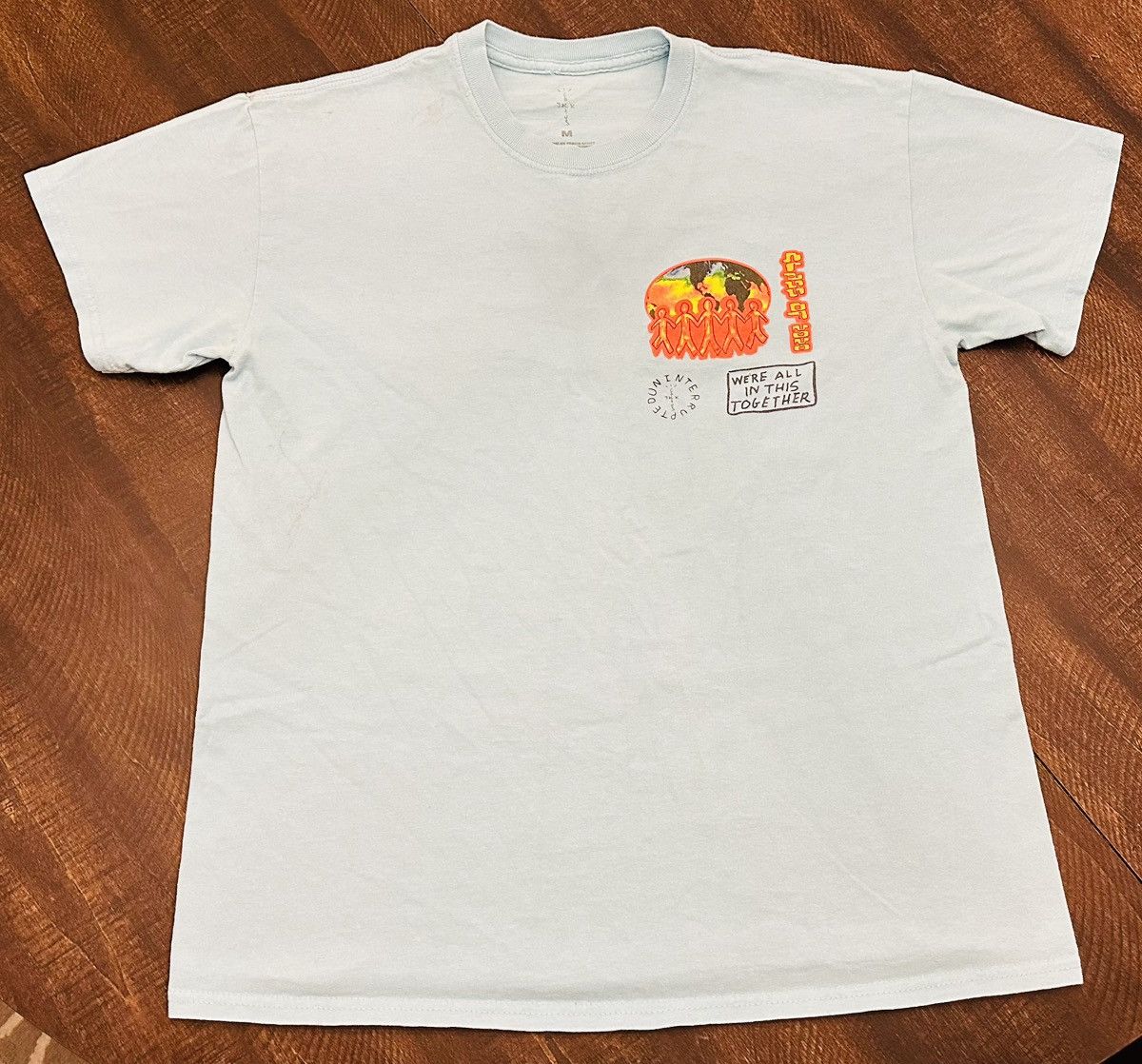 Travis Scott Cactus Jack Travis Scott Medium Class of 2020 Blue T Shirt Size US M / EU 48-50 / 2 - 5 Thumbnail