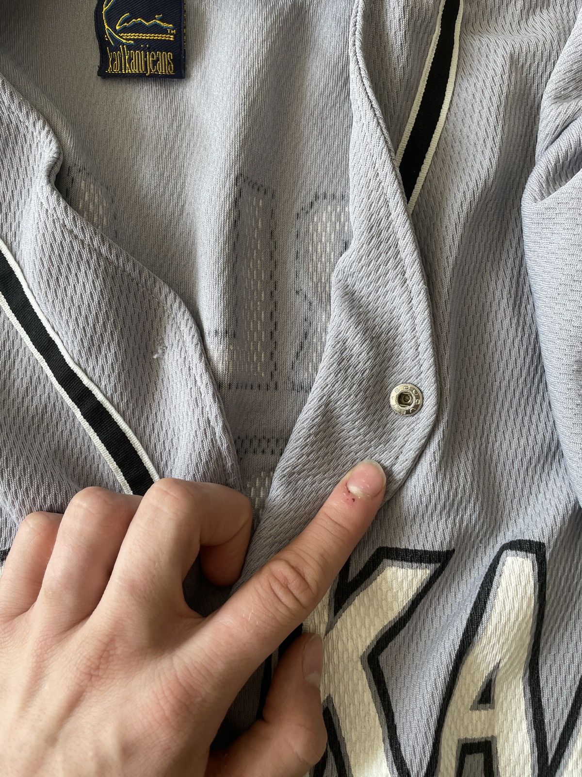 Karl Kani Karl Kani 2000s vintage jersey Size US XL / EU 56 / 4 - 3 Thumbnail