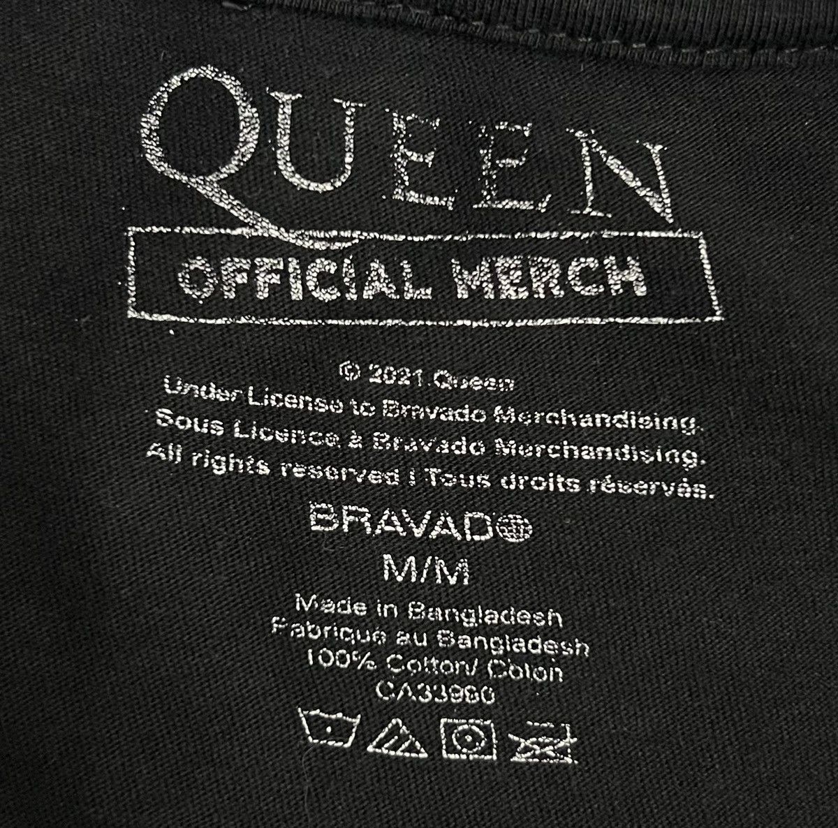 Band Tees QUEEN OFFICIAL MERCH SHIRT Size US M / EU 48-50 / 2 - 6 Thumbnail
