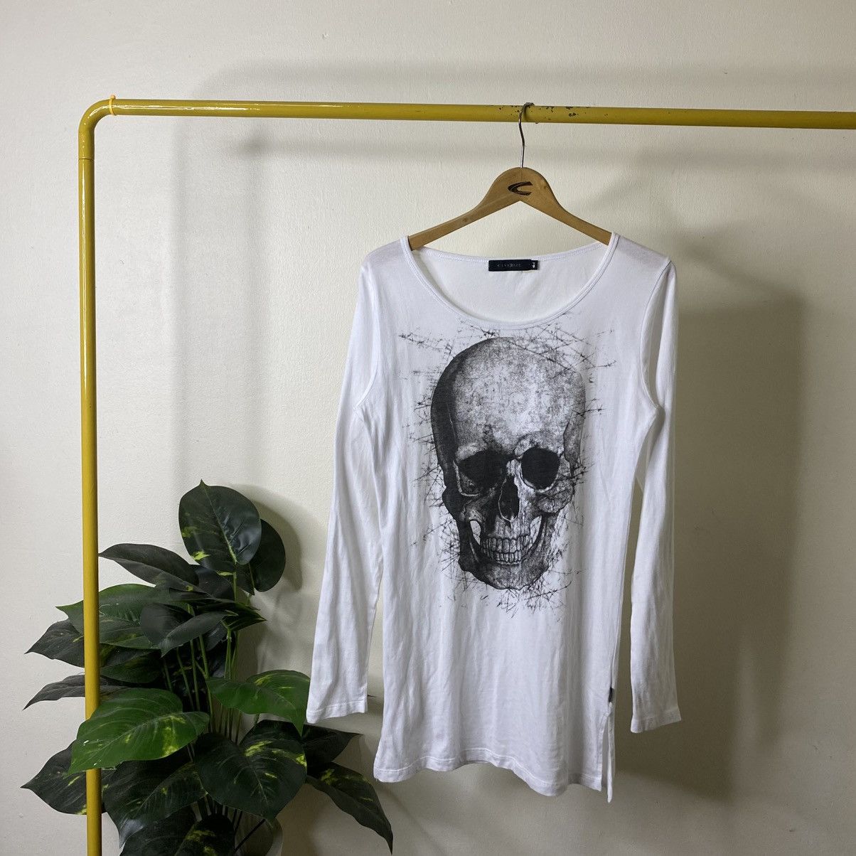 CIVARIZE Skulls Seditionaries Cyber Gothic Punk Ifsixwasnine LS Tee Size S / US 4 / IT 40 - 1 Thumbnail