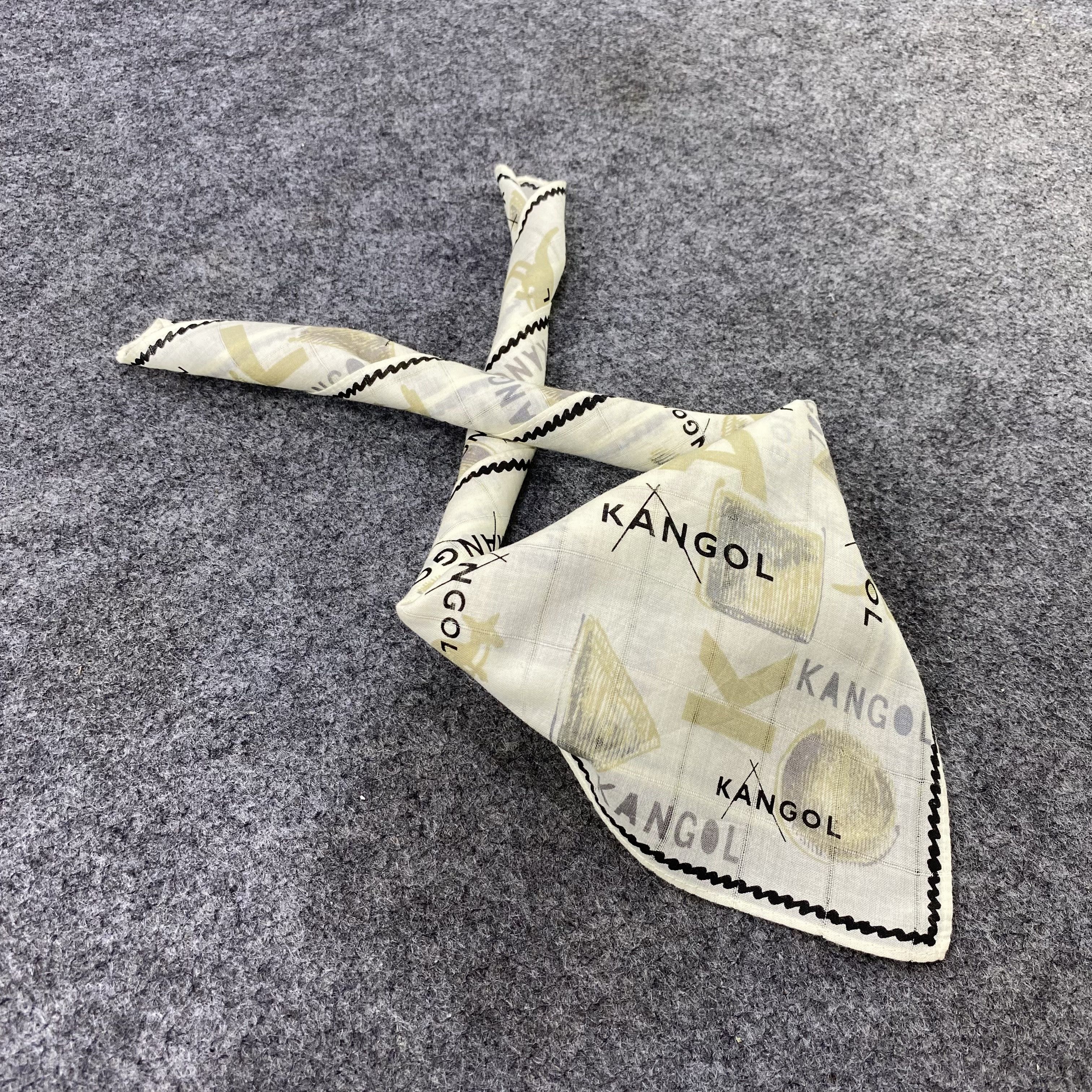 Kangol × Vintage Rare Vintage Kangol Handkerchief / hanky scarf-B1504 Size ONE SIZE - 1 Thumbnail