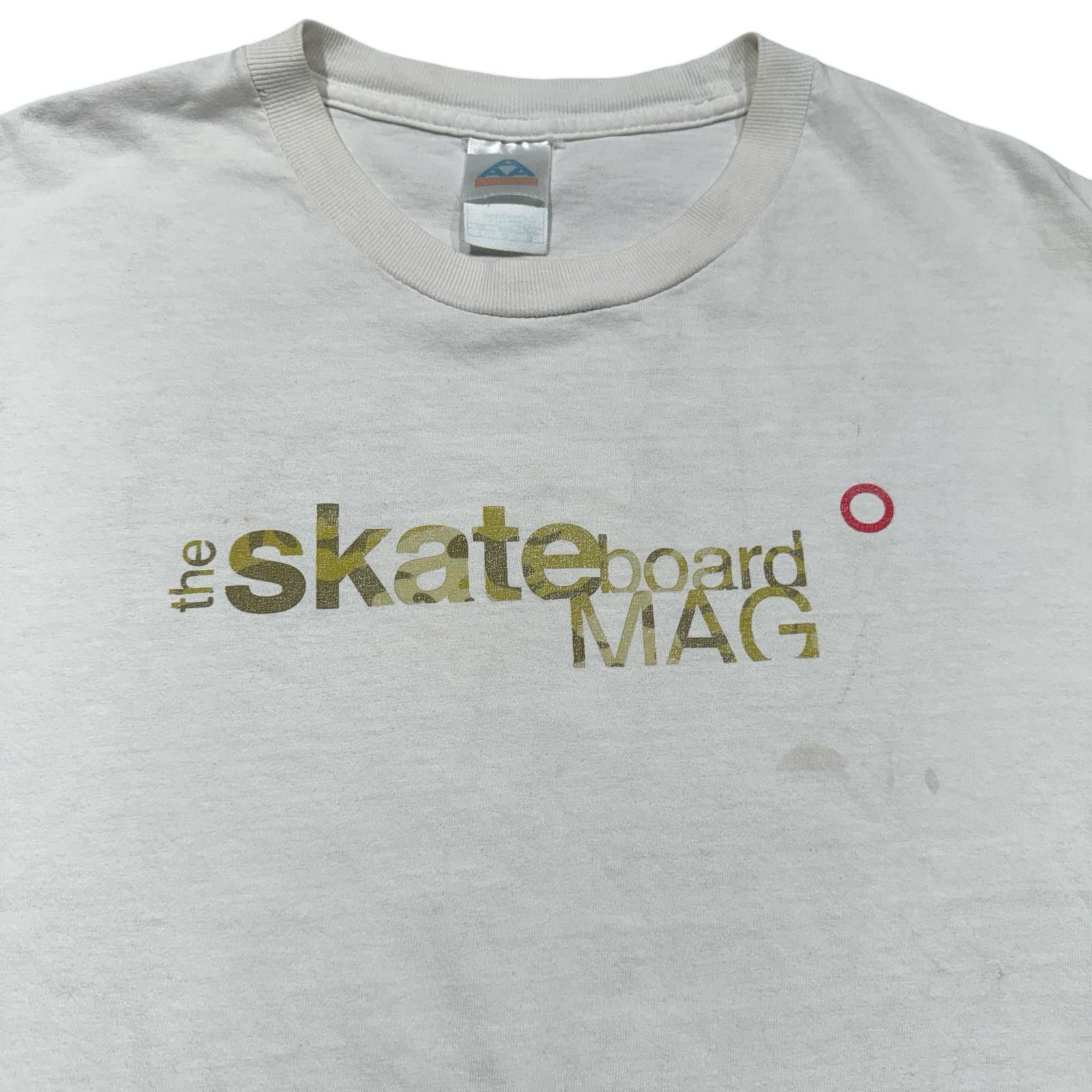 Designer Vintage The Skateboard Mag Camo Logo Promo T-Shirt Size US L / EU 52-54 / 3 - 2 Thumbnail