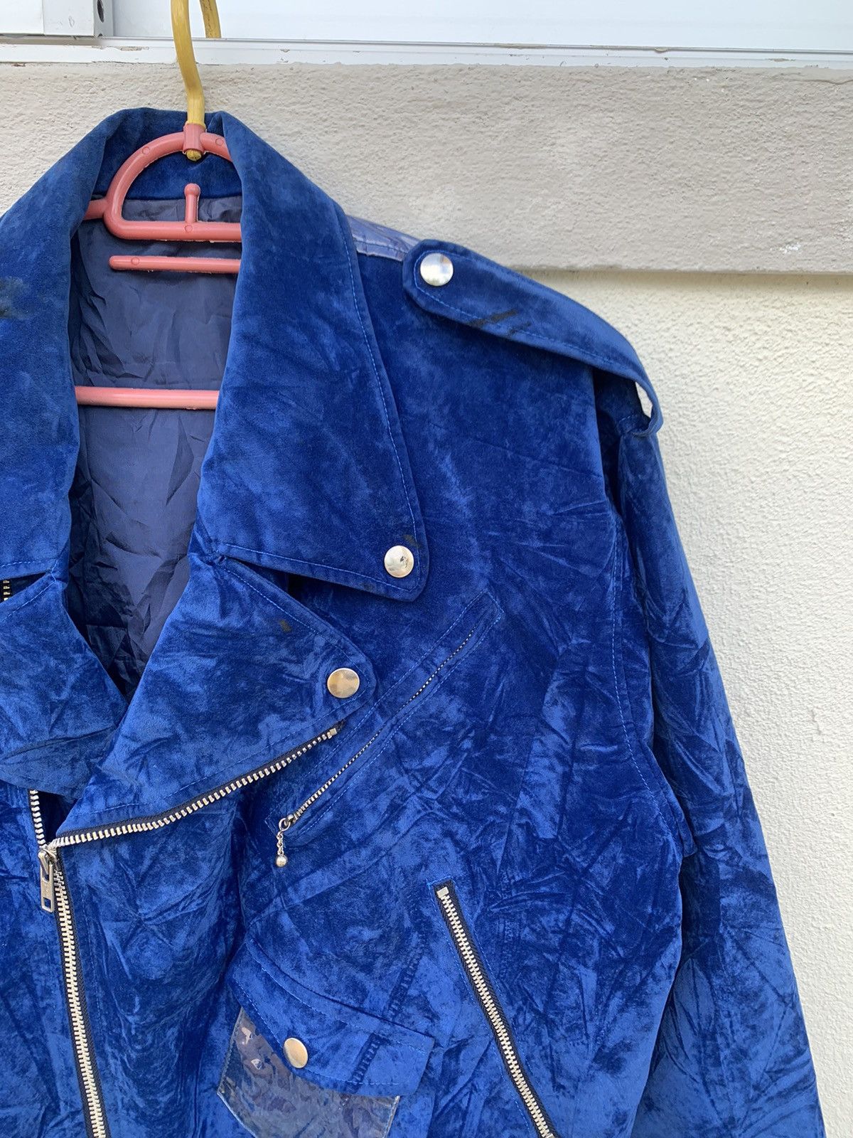 GOREWEAR × The Unbranded Brand Velvet Rider Style Jacket With Nice Print Rocket Ladies Size US M / EU 48-50 / 2 - 4 Thumbnail