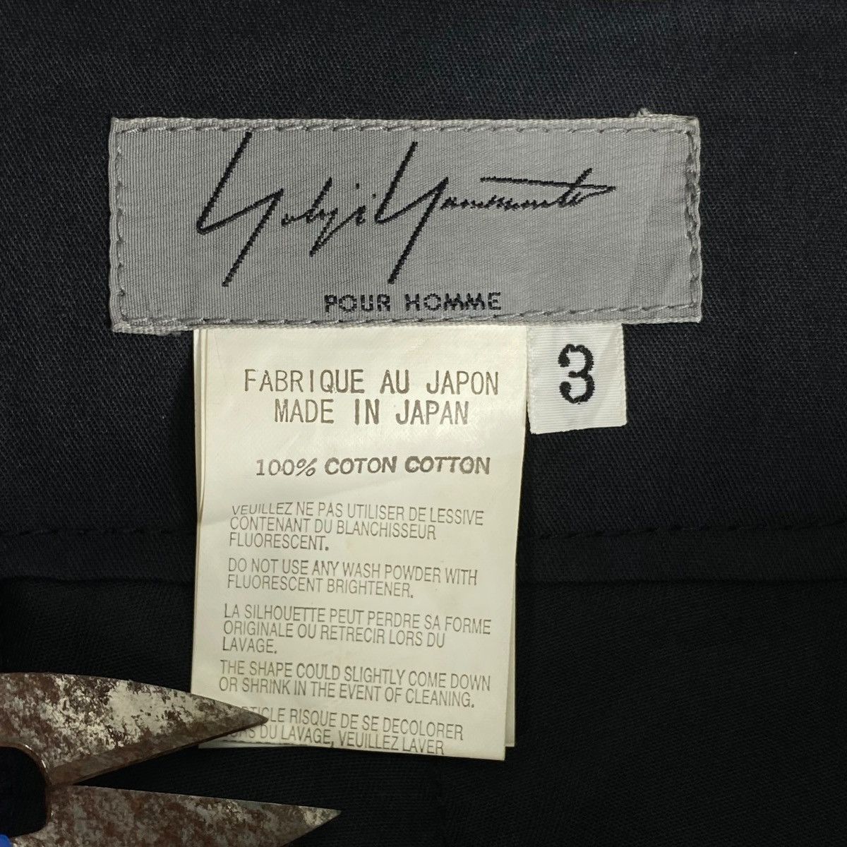 Yohji Yamamoto Yohji Yamamoto Pour Homme Multi-Pocket Cargo Pants Size US 36 / EU 52 - 15 Thumbnail