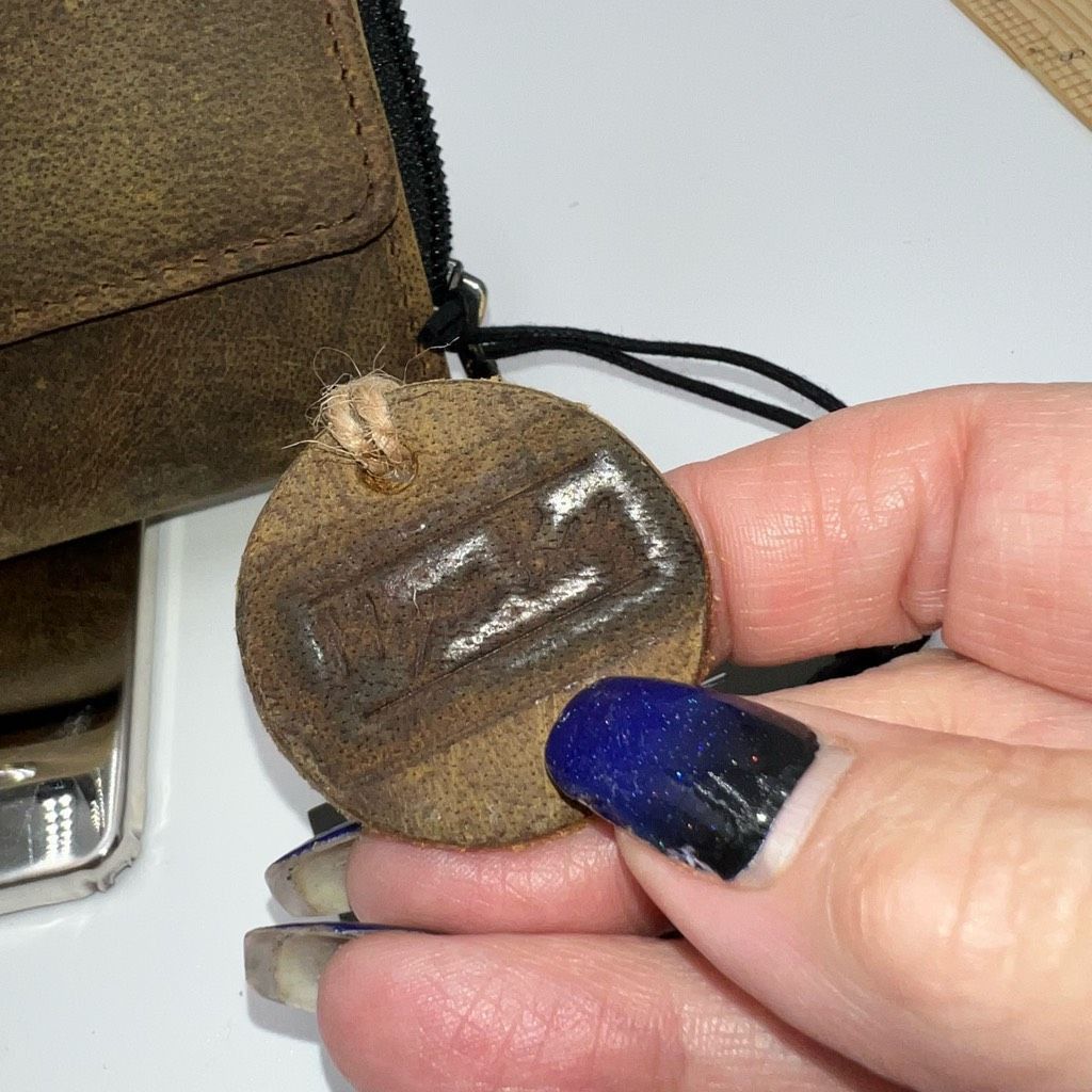 Other Myra Bag Leather Wallet RFID Safe with Distressed Look and Kisslock Size ONE SIZE - 3 Thumbnail