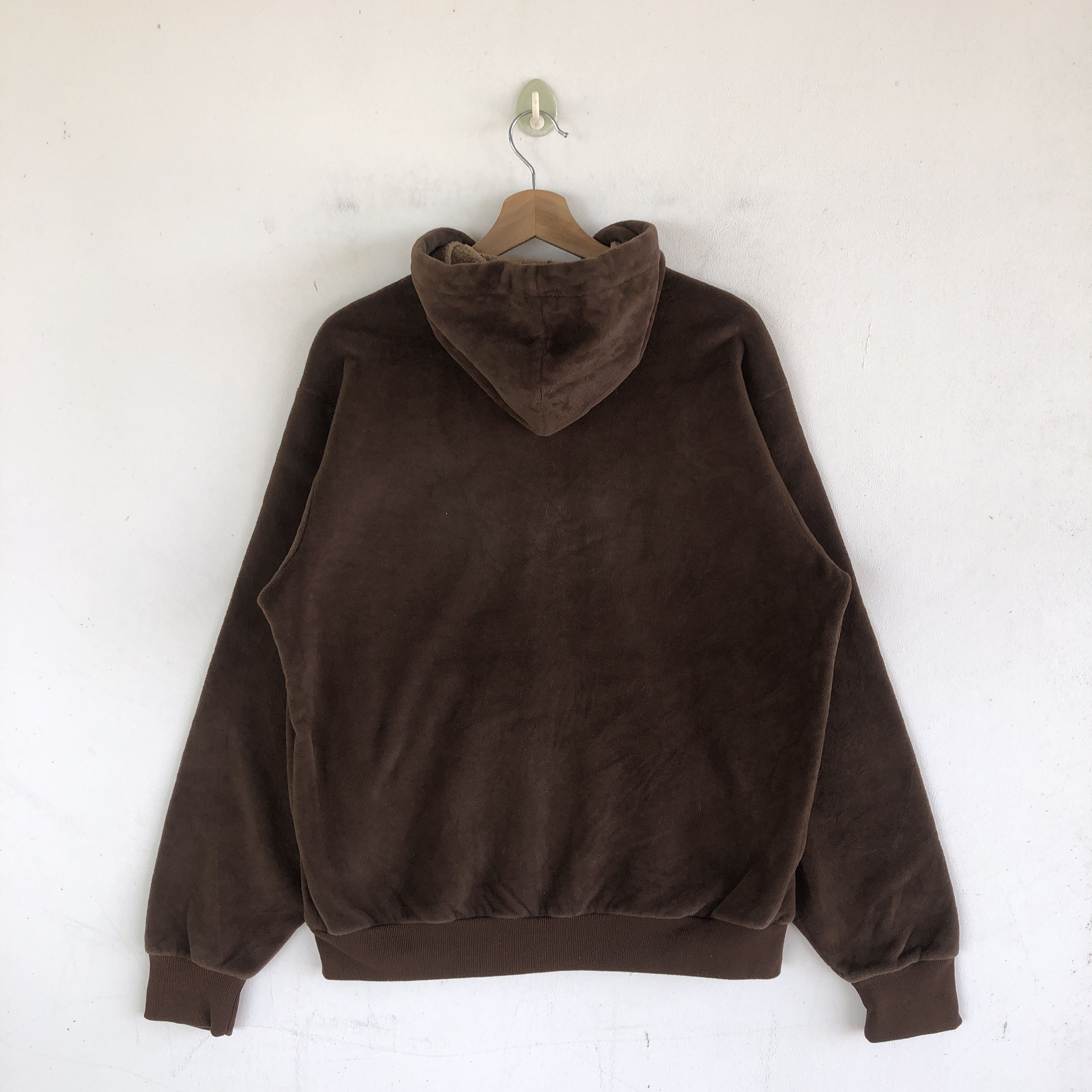 Carhartt × Carhartt Wip × Vintage Vintage 80s Carhartt Sweater Hoodie Zipper Sweatshirt Size US L / EU 52-54 / 3 - 2 Thumbnail