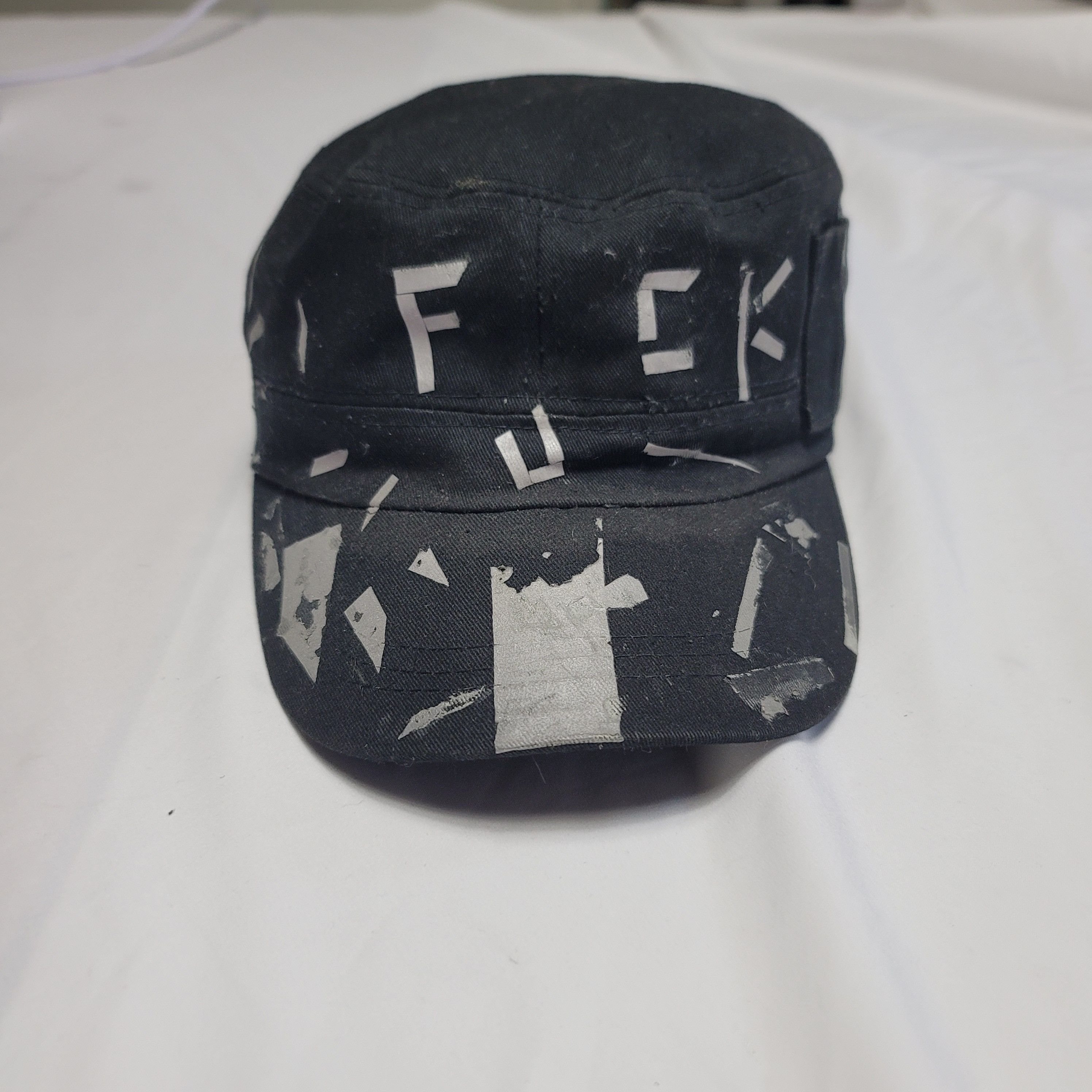 Designer Reflective F**K'd Up Military Hat Size ONE SIZE - 4 Thumbnail