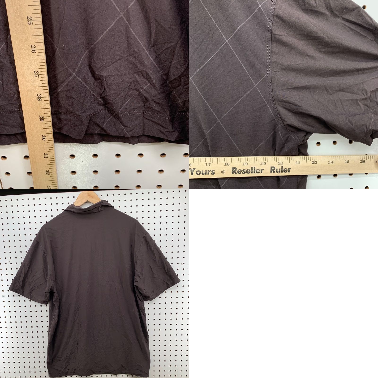 Nike Nike Golf Polo Shirt Mens L Brown Argyle Diamond Pattern Dri-Fit 22.5x30.5 Size US L / EU 52-54 / 3 - 8 Thumbnail