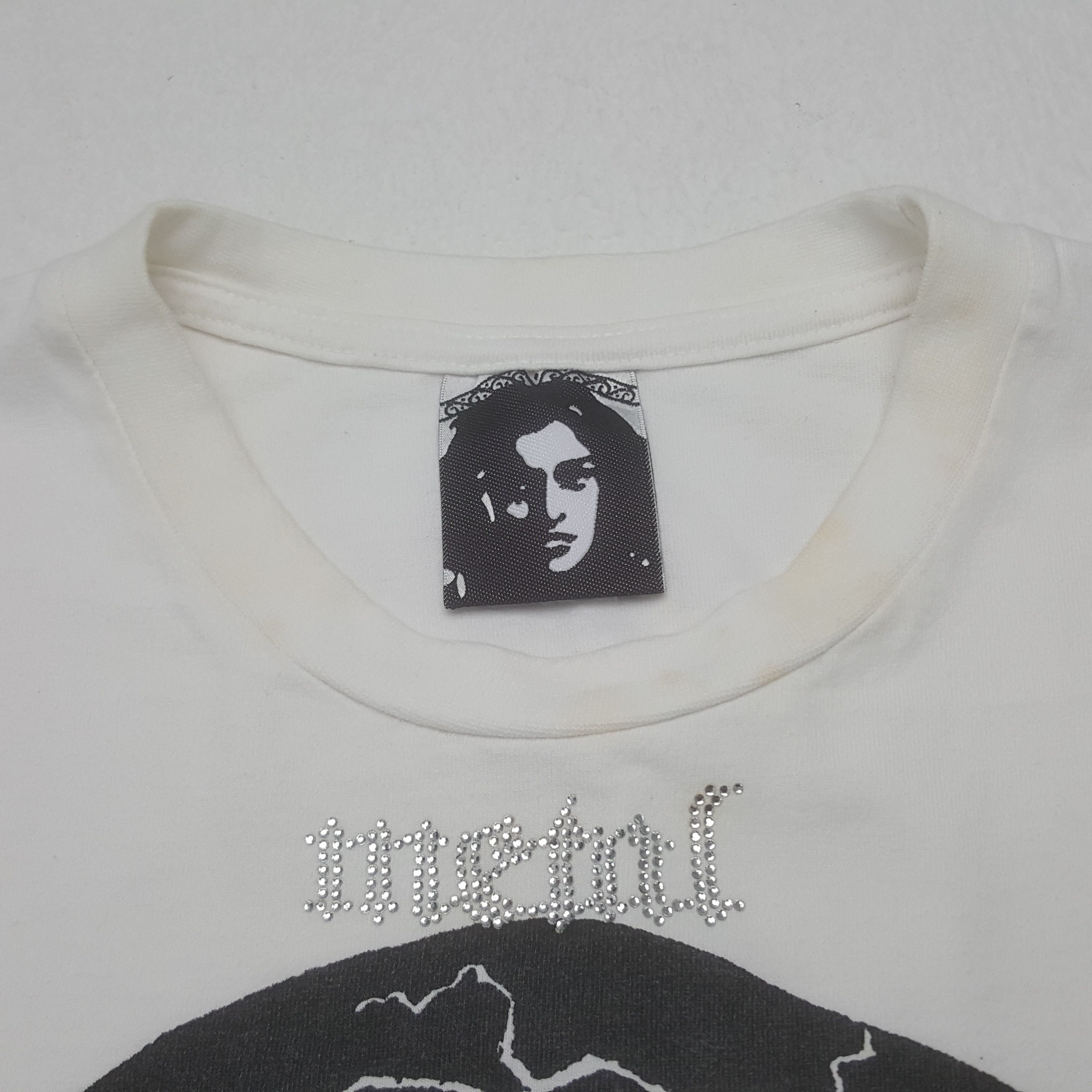 Hysteric Glamour × Vintage Vintage Hysteric Glamour x Metal Big Skull Tshirt Size US M / EU 48-50 / 2 - 4 Thumbnail