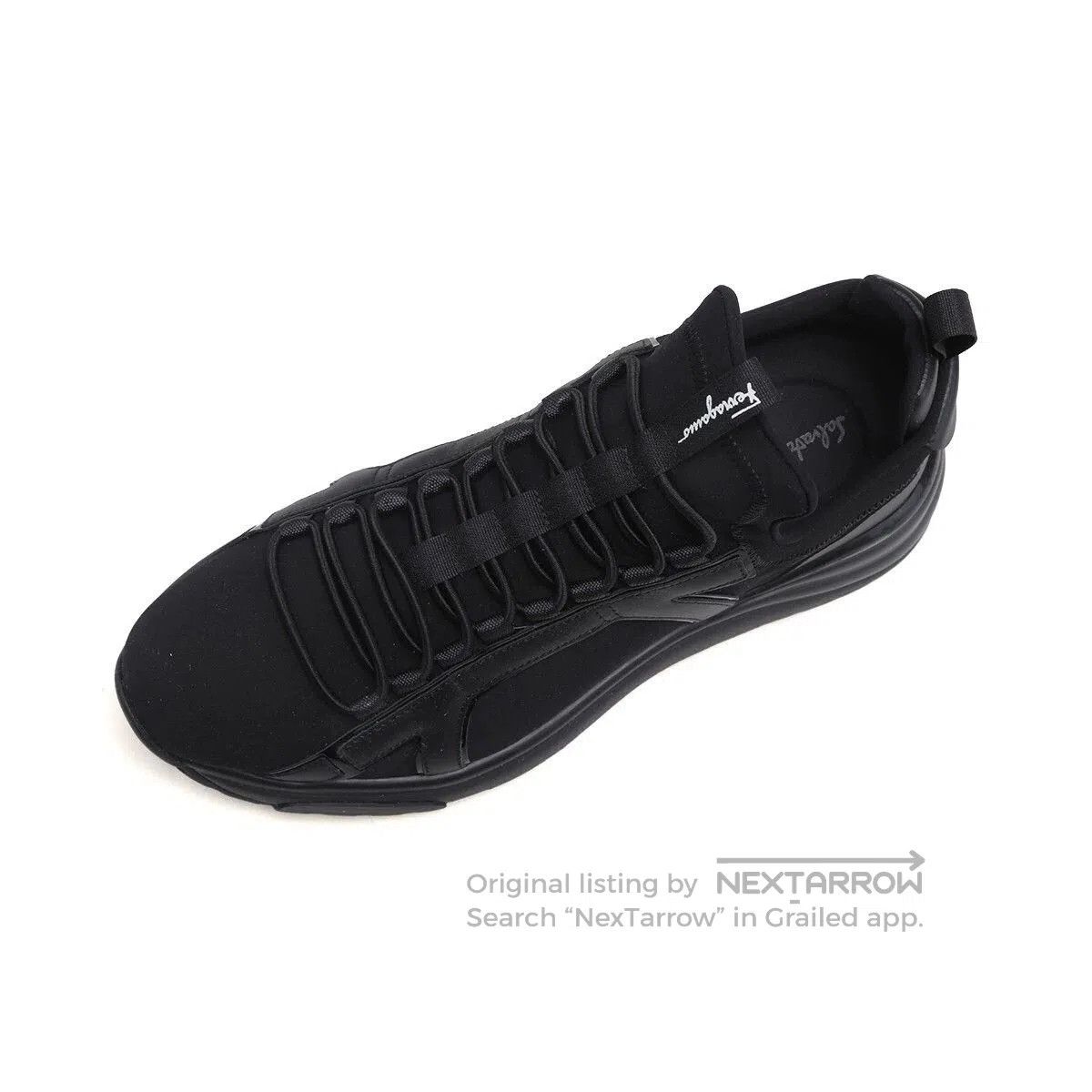 Salvatore Ferragamo Ferragamo Men's Black Dad Shoes. Size US 10 / EU 43 - 4 Thumbnail