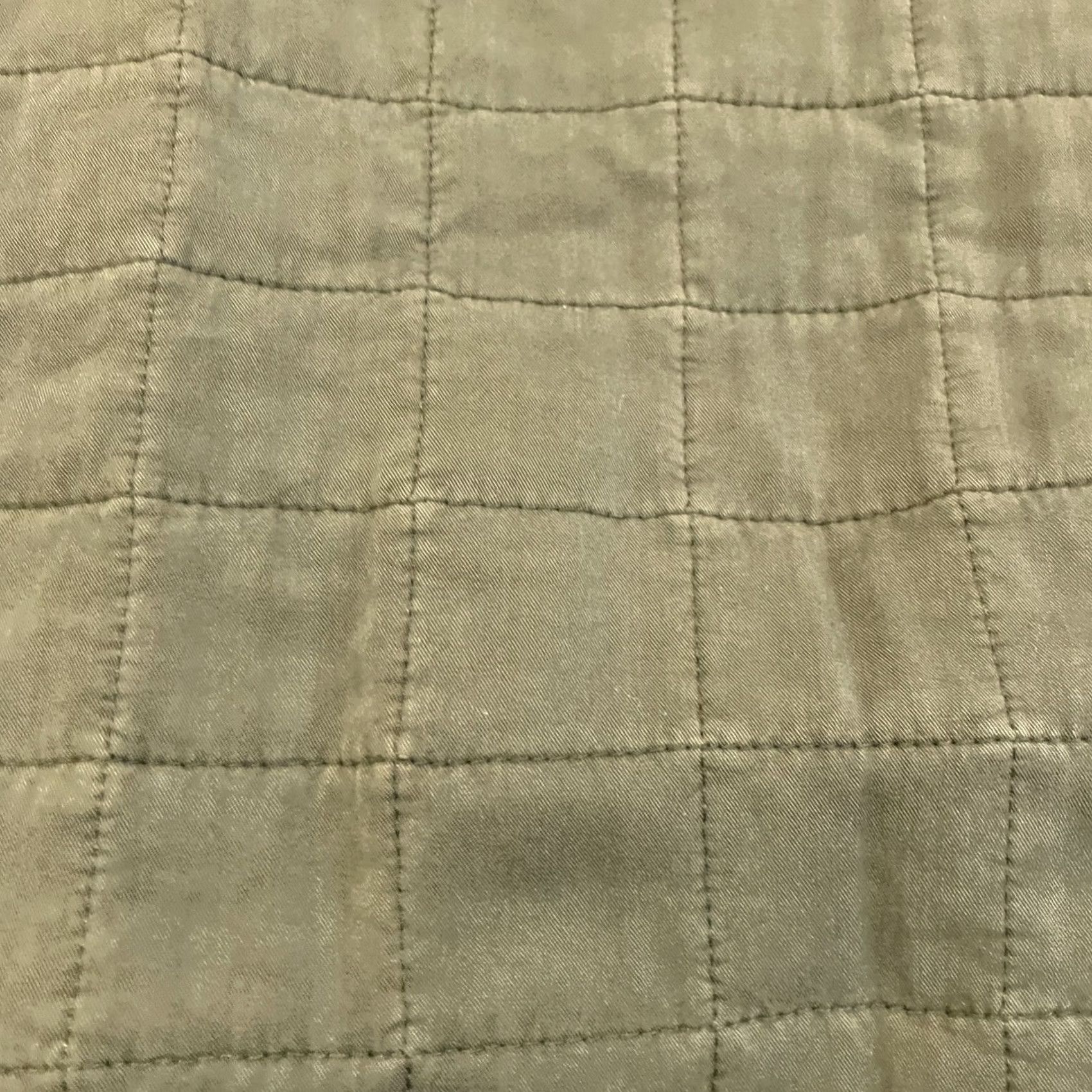 Vintage BLANKNYC Quilted Olive Green Military Jacket Women’s Medium Size M / US 6-8 / IT 42-44 - 6 Thumbnail