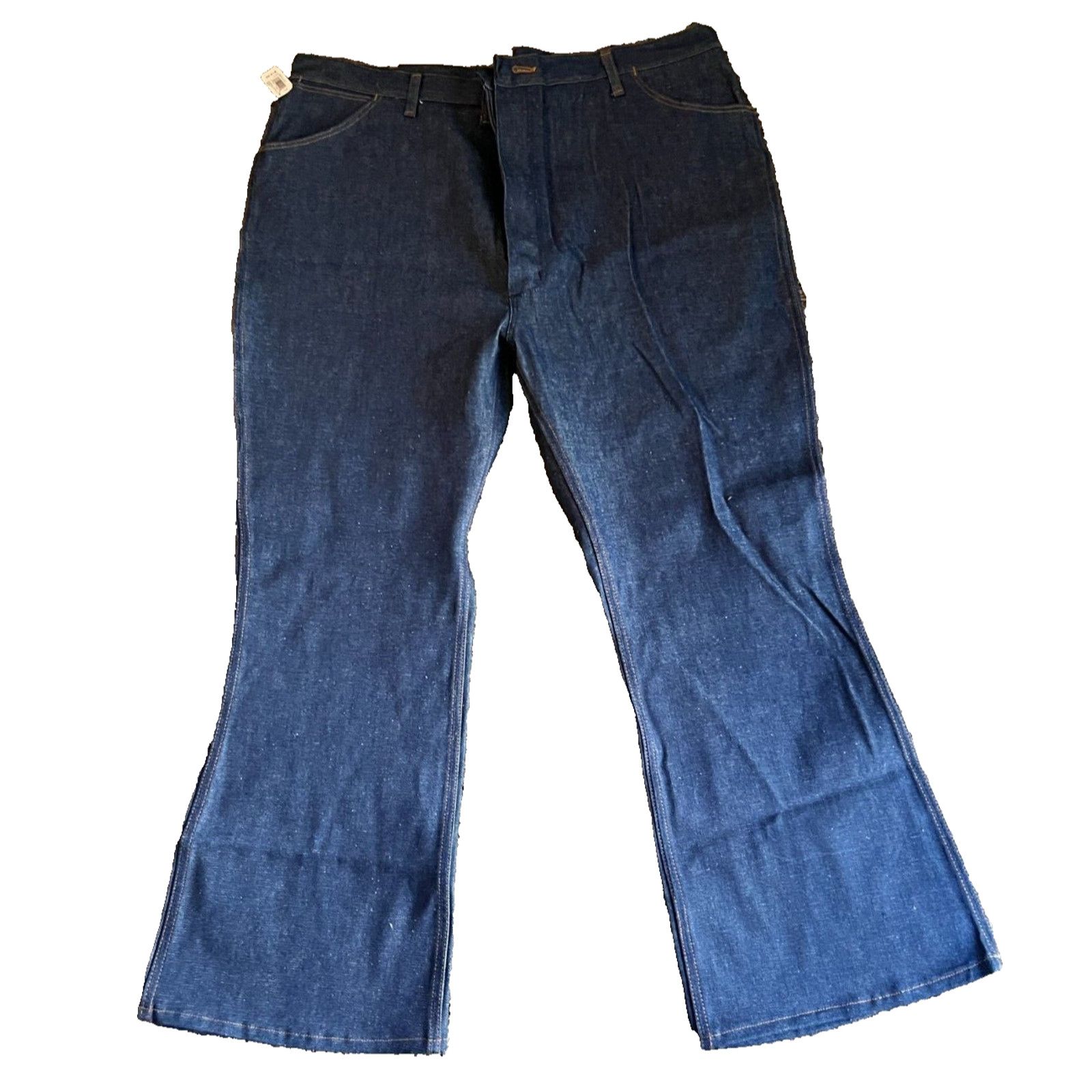 Wrangler DS 70s Wrangler Big Bell Jeans No Fault Denim NWT 46x30 Size US 44 / EU 60 - 1 Thumbnail