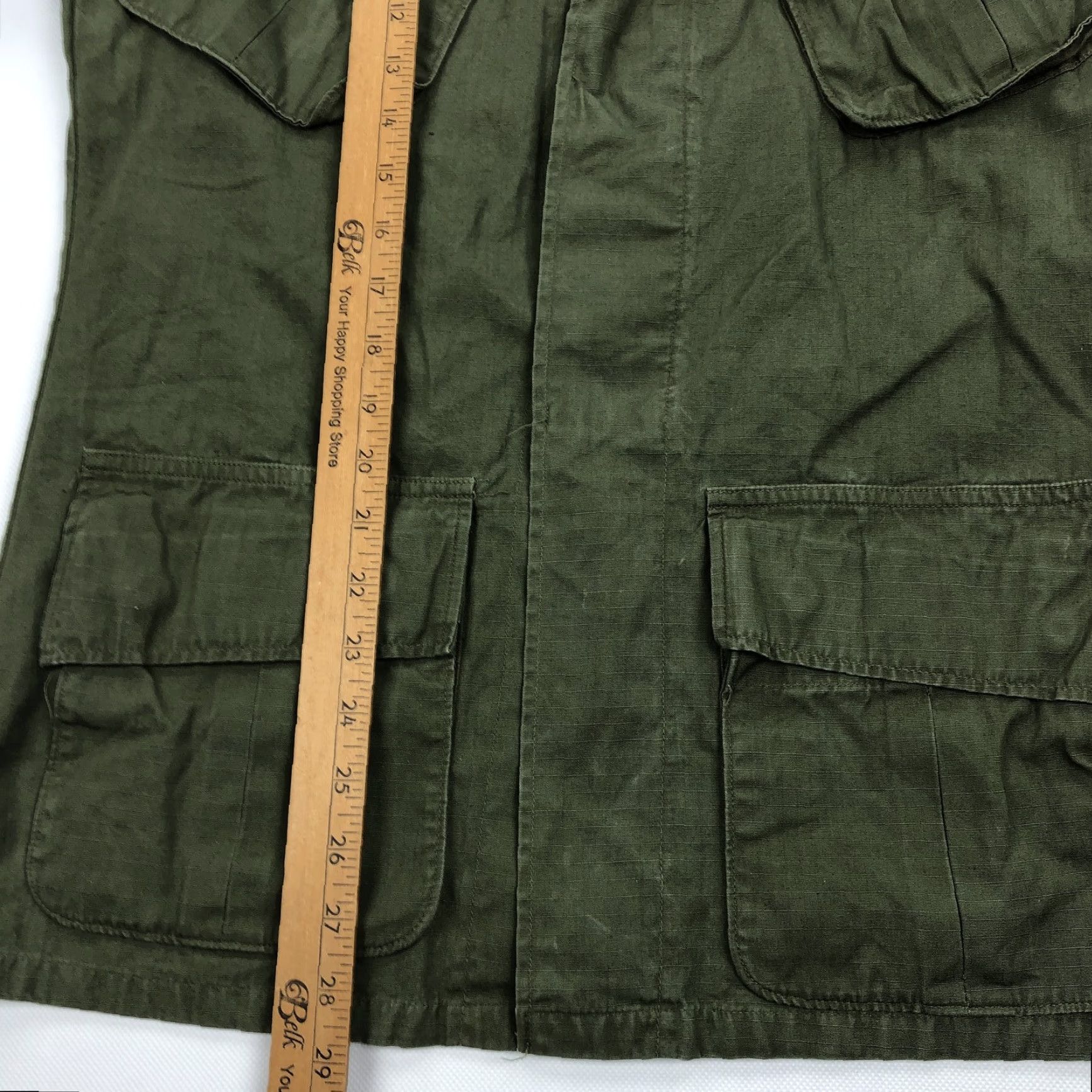 Vintage VINTAGE BONHAM MFG. CO., INC. Field Jacket Shirt XS Olive Drab Military Army Outdoor 1969 Mens Size US XS / EU 42 / 0 - 7 Thumbnail