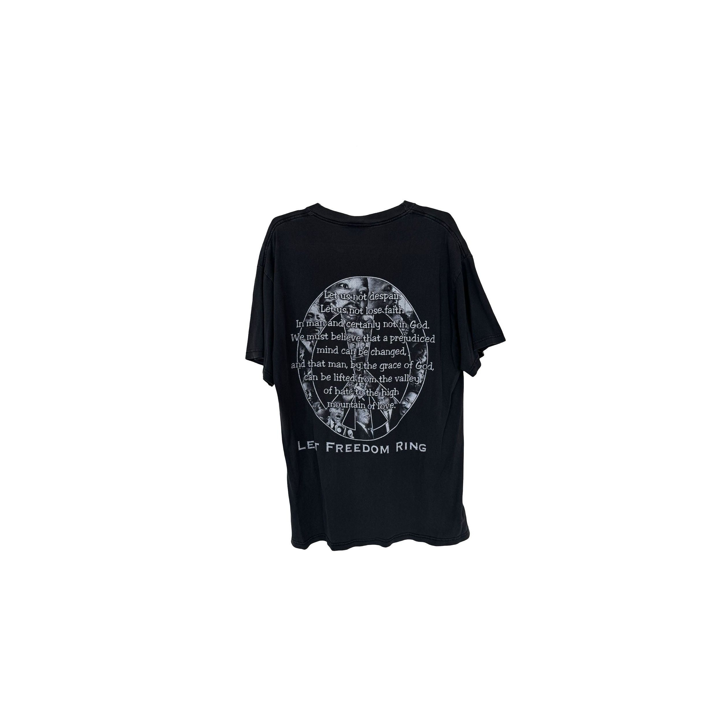 Vintage Martin Luther King Freedom Ring Tee Size US XL / EU 56 / 4 - 2 Thumbnail