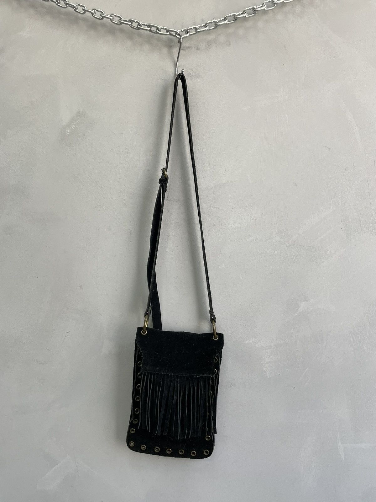 Hysteric Glamour 90s suede archive messenger bag hystericglamour style y2k Size ONE SIZE - 11 Thumbnail