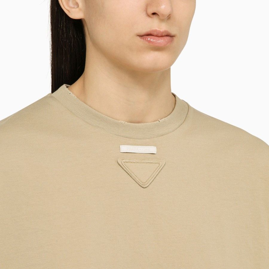Prada o1d2blof0924 T-Shirts in Beige Size XS / US 0-2 / IT 36-38 - 4 Thumbnail