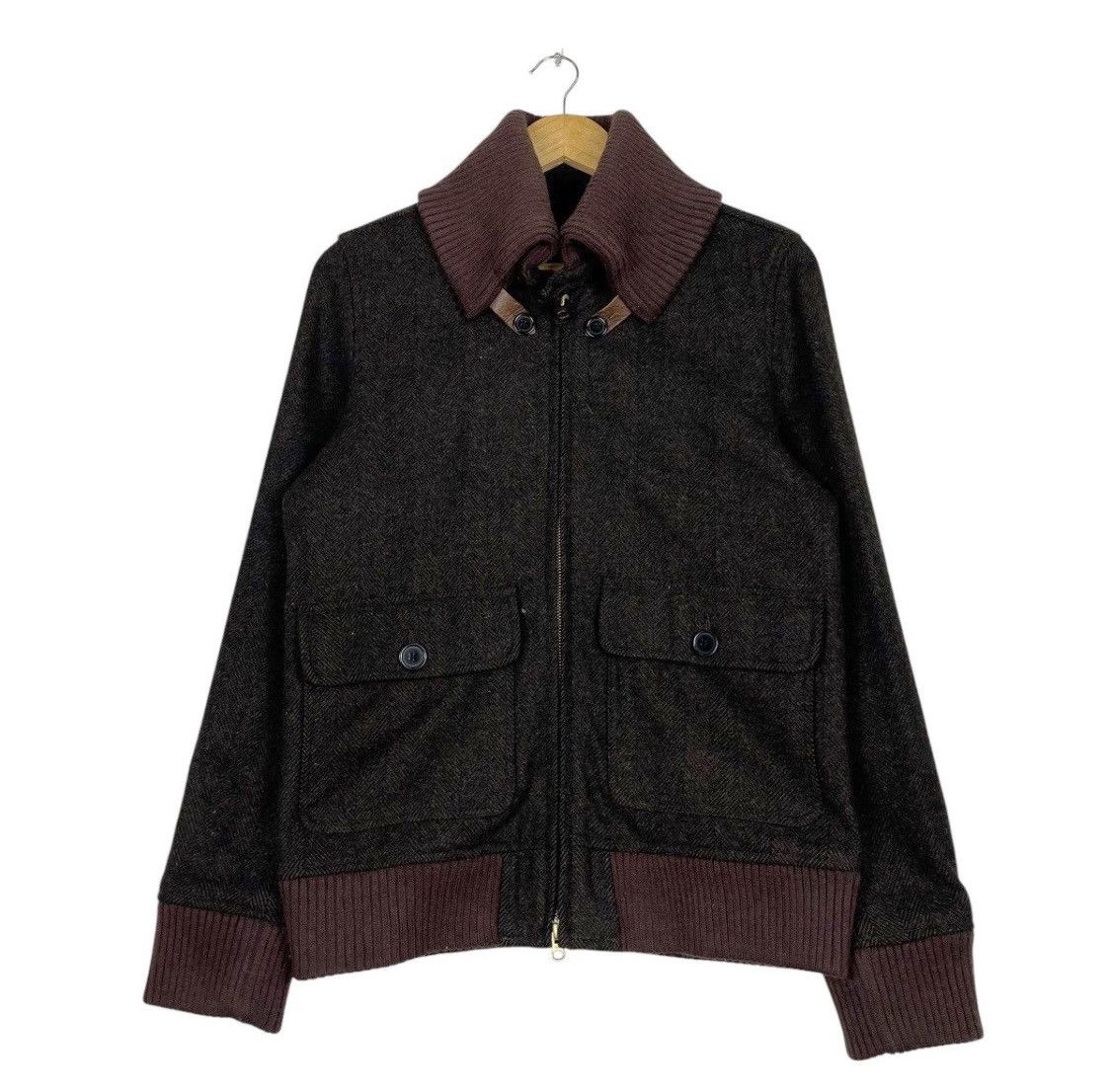 Japanese Brand × KOJIMA GENES × Kapital 💥JOHNBULL KOJIMA ZIPPER WOOL JACKET Size US S / EU 44-46 / 1 - 1 Thumbnail