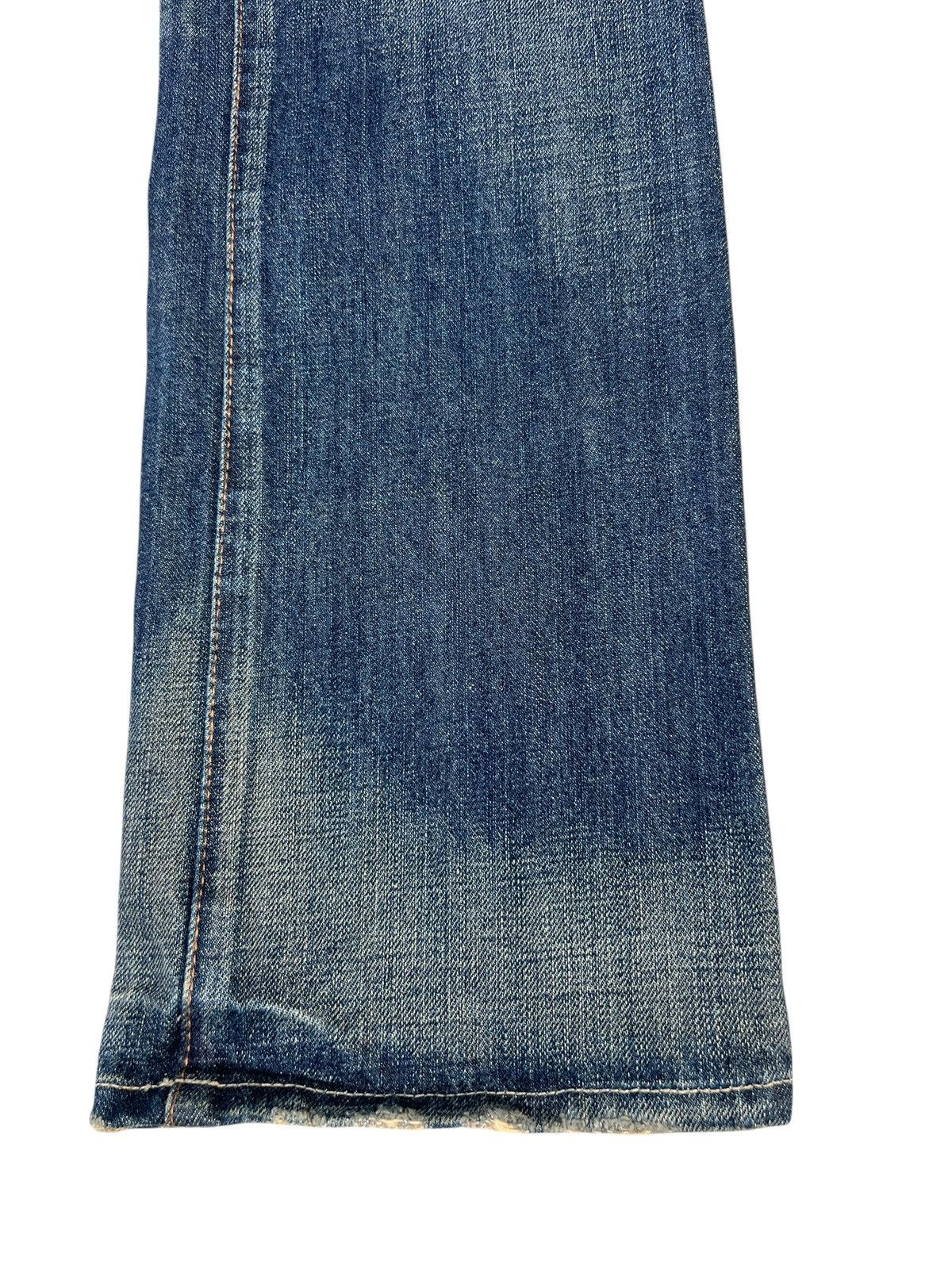 BUFFALO BOBS Vintage Buffalo Jeans Distressed Mud Denim Bootcut Jeans Size US 30 / EU 46 - 11 Thumbnail