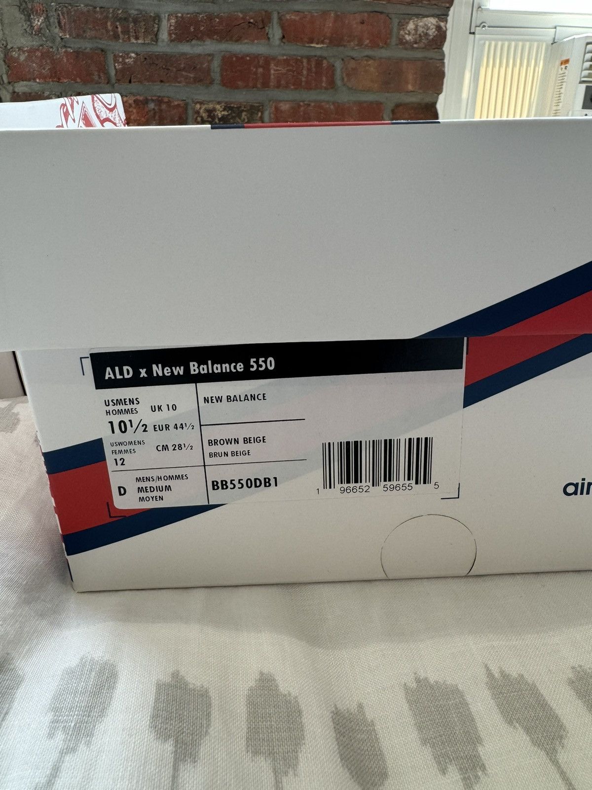 Aime Leon Dore ALD x New Balance 550 Brown Beige Size US 10.5 / EU 43-44 - 2 Thumbnail