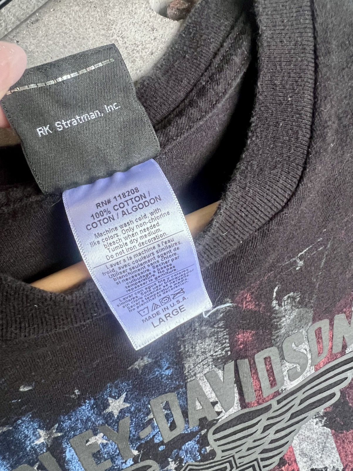 Harley Davidson 🇺🇸 2018 Harley-Davidson Tee 🔥 Size US L / EU 52-54 / 3 - 5 Thumbnail