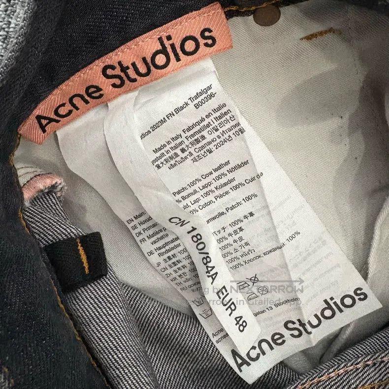 Acne Studios Acne Studios Vintage Loose Buttoned Wide-Leg Denim Pants Size US 32 / EU 48 - 3 Thumbnail