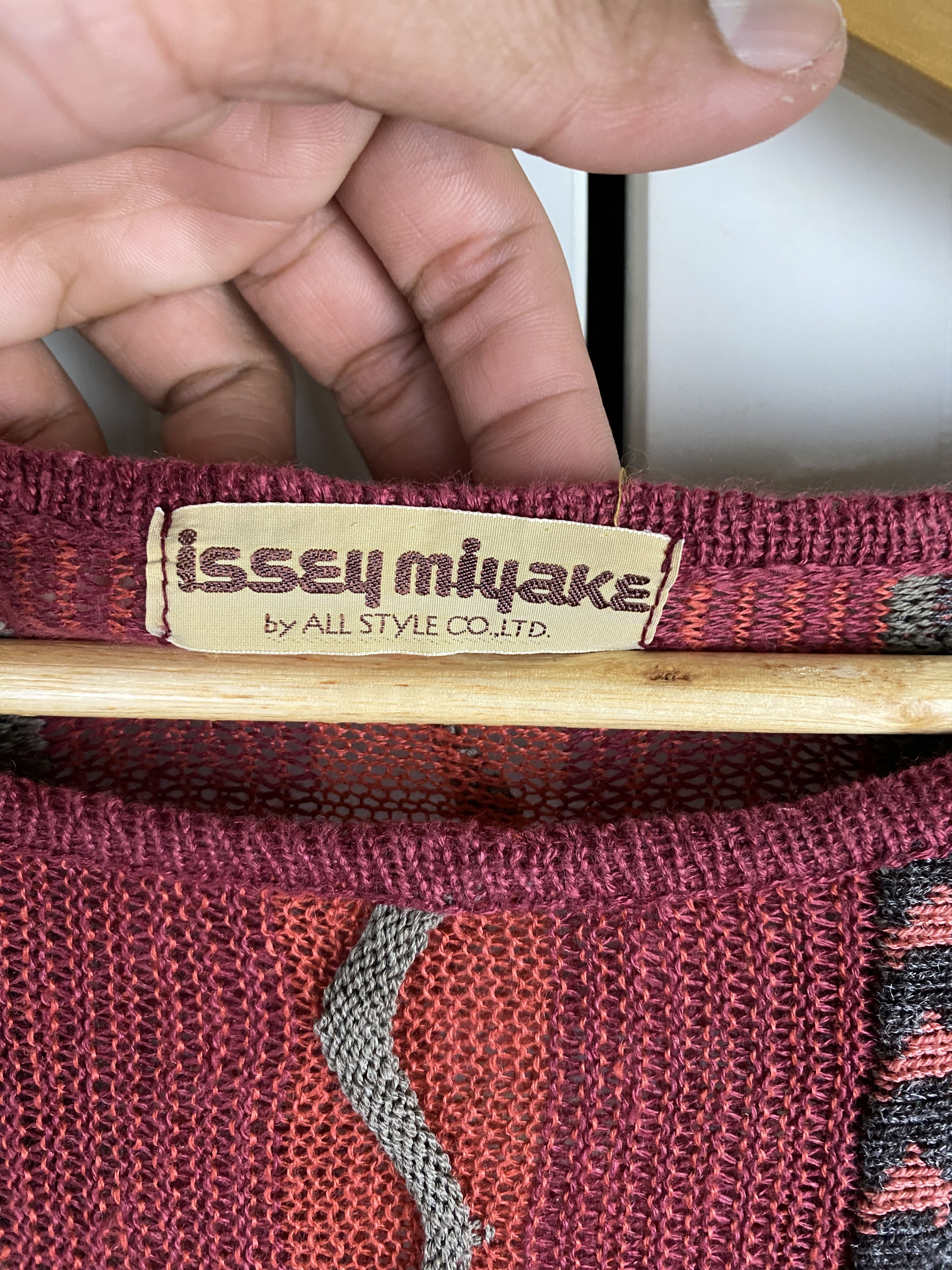 Issey Miyake × Vintage Vintage Rare Issey Miyake Knit 3D Mohair Size US L / EU 52-54 / 3 - 5 Thumbnail