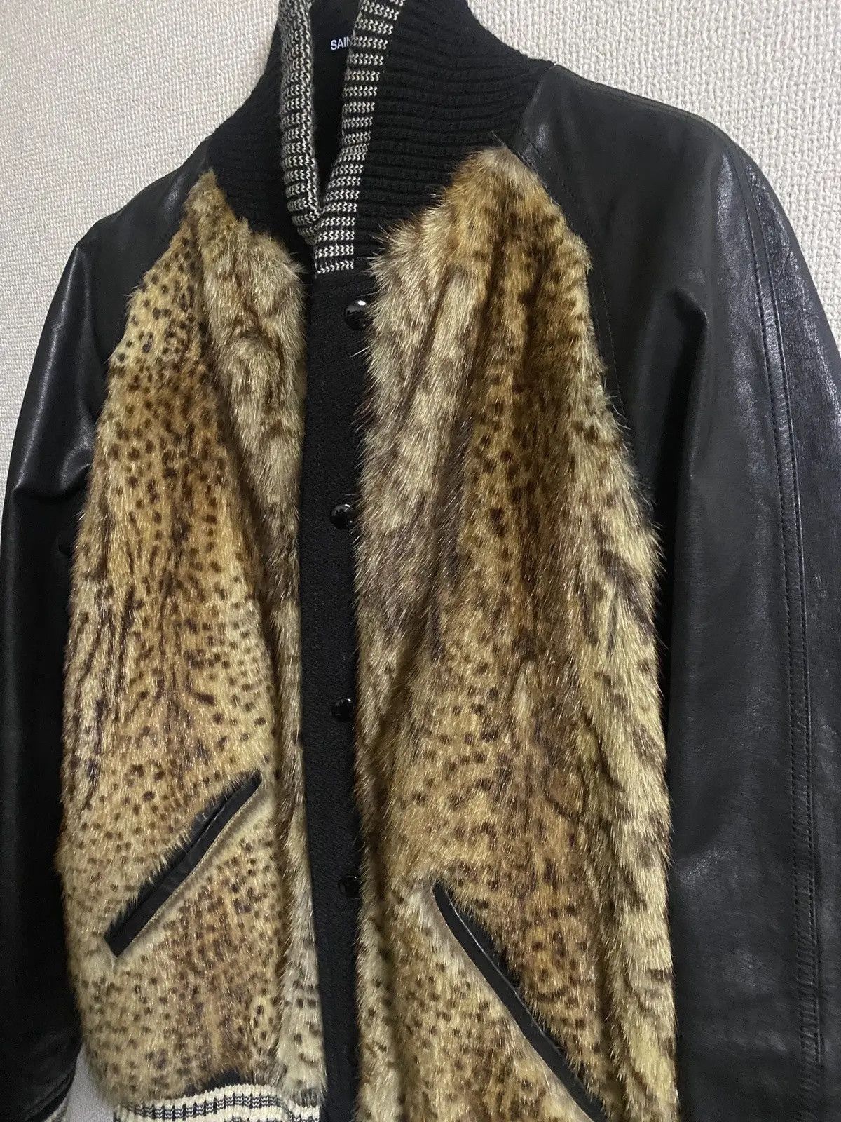Hedi Slimane × Saint Laurent Paris aw14 coyote fur teddy leather jacket saint laurent paris Size US L / EU 52-54 / 3 - 3 Thumbnail