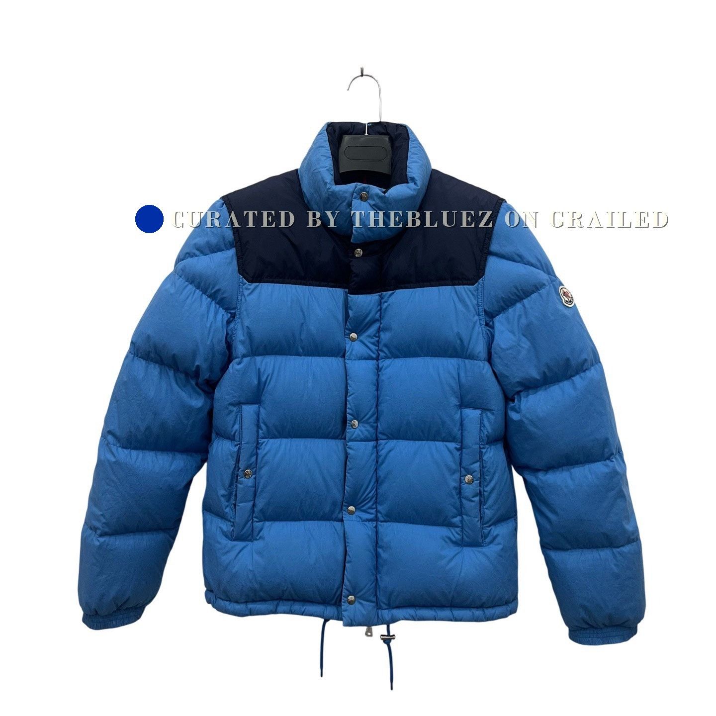 Moncler Moncler Blue Detachable Sleeve Down Jacket Size US S / EU 44-46 / 1 - 1 Thumbnail