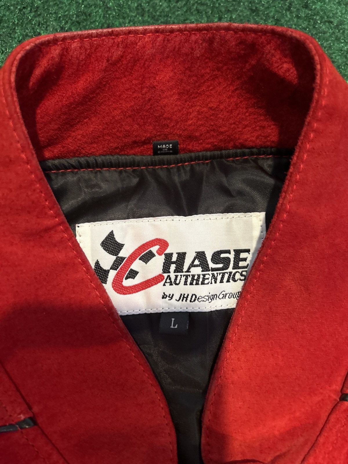 JH Design Dale Earnhardt Jr. Budweiser edition racing jacket Size US L / EU 52-54 / 3 - 4 Thumbnail