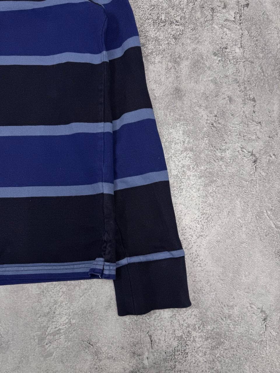 Gant GANT Men's Rugby Shirt Striped Navy Blue Size L Size US L / EU 52-54 / 3 - 2 Thumbnail