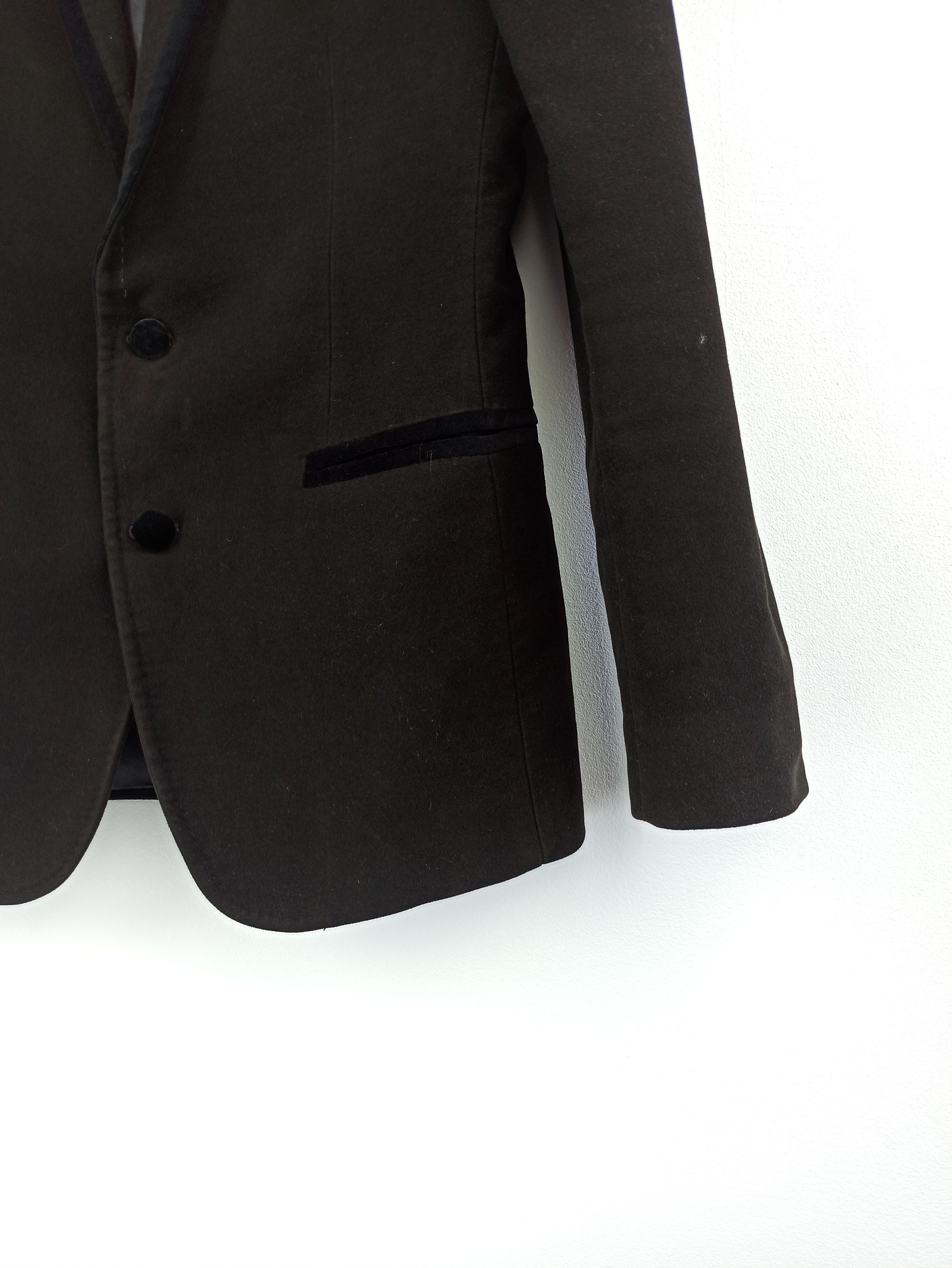 Dolce & Gabbana Dolce & Gabbana Velour Blazer Size 46R - 10 Thumbnail