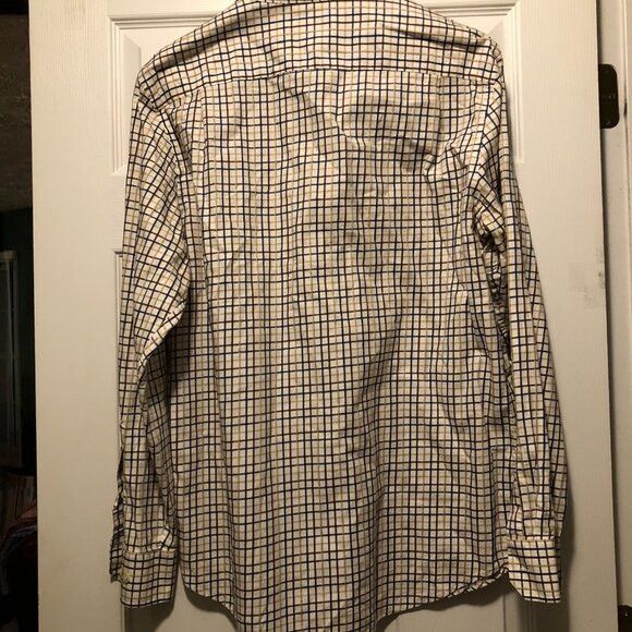 Banana Republic banana Republic men's cotton casual shirt size: L (16-16.5 ) Size US L / EU 52-54 / 3 - 2 Thumbnail