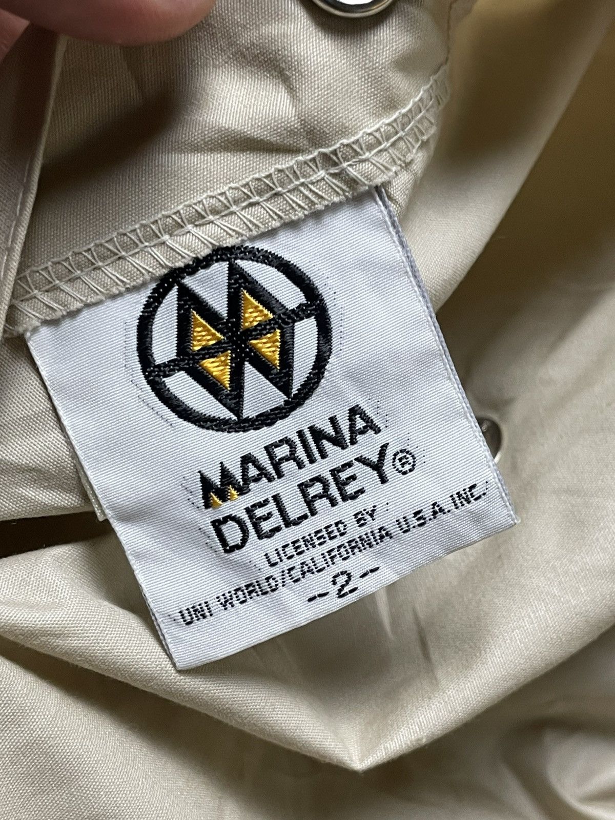 Japanese Brand × Vintage MARINA DELREY Brand Varsity Jacket (98) Size US M / EU 48-50 / 2 - 8 Thumbnail