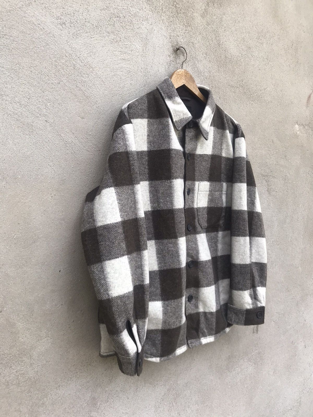 Uniqlo RARE UNIQLO WORKER WOOL BUTTON UP JACKET Size US L / EU 52-54 / 3 - 2 Thumbnail