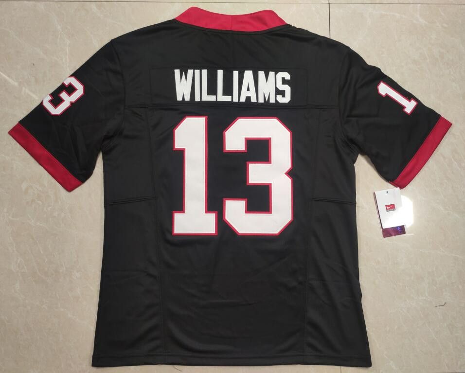 Other Men UGA Georgia Bulldogs #13 Mykel Williams Black jerseys Size US M / EU 48-50 / 2 - 1 Thumbnail