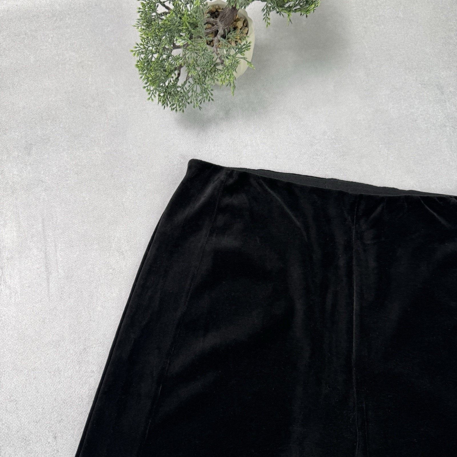 ME+EM Me+Em Women Pants Velour Trousers Size UK 12 Size 30" / US 8 / IT 44 - 2 Thumbnail