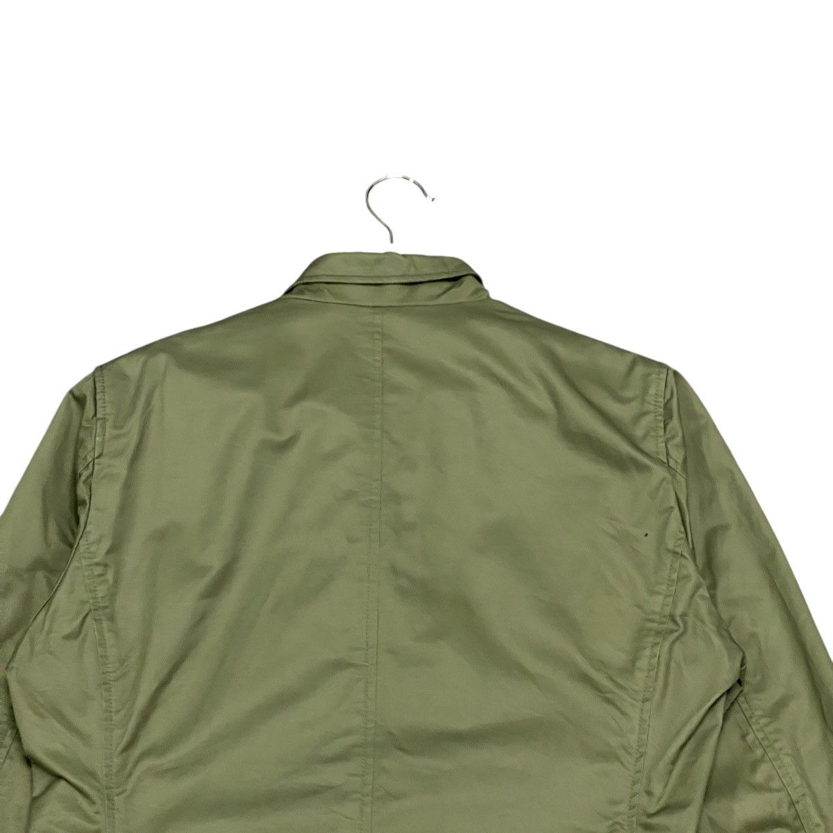 Beams Plus Vintage Beams Plus Single Breasted Olive Green Blazer Jacket Size US M / EU 48-50 / 2 - 12 Thumbnail