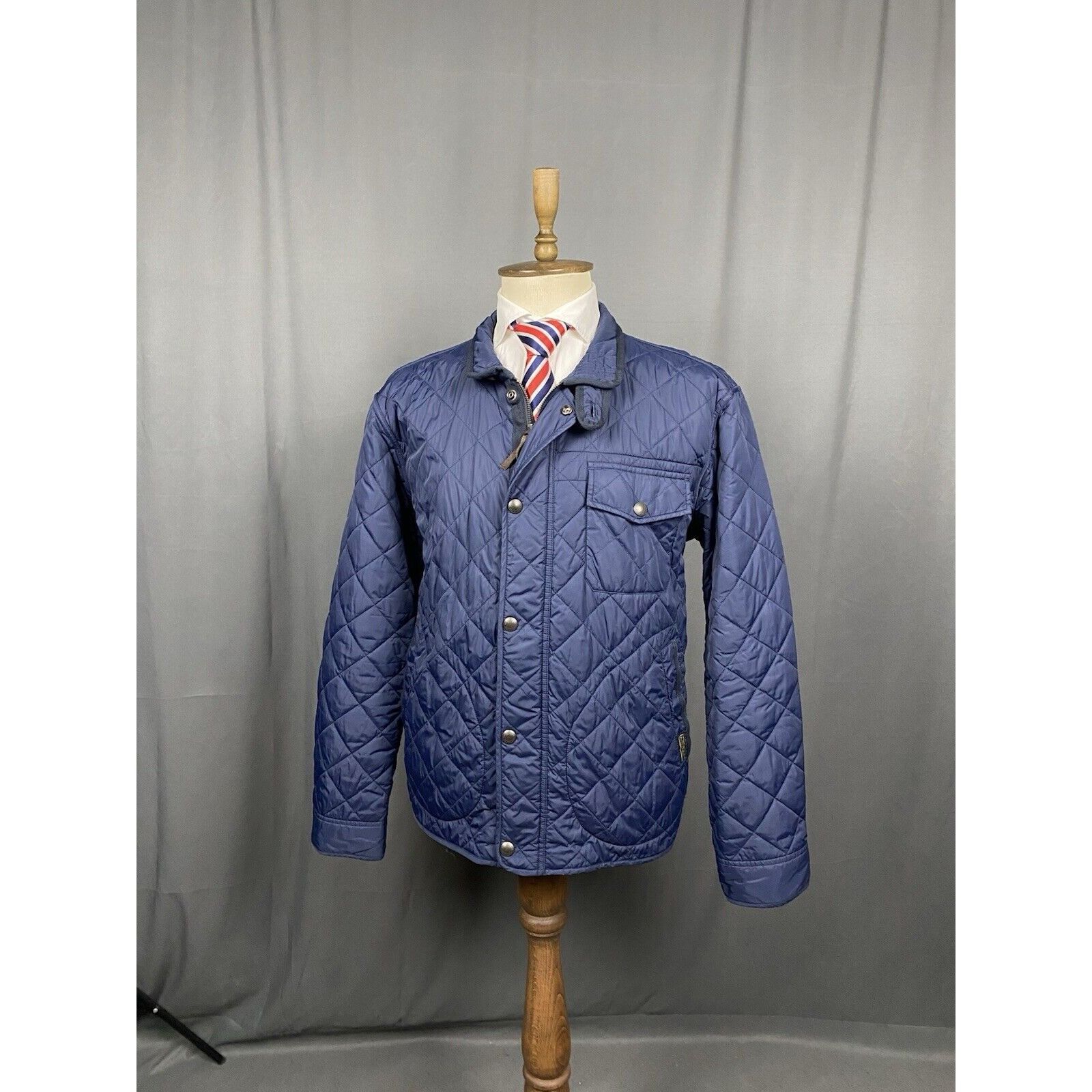 Polo Ralph Lauren Polo Ralph Lauren Men's Blue Quilted Jacket Size 2XL Size US XXL / EU 58 / 5 - 2 Thumbnail