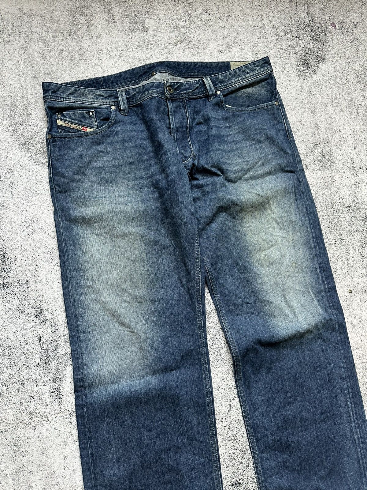 Diesel Crazy Diesel Oversize Denim Pants Washed Y2K Hyge Size US 40 / EU 56 - 3 Thumbnail