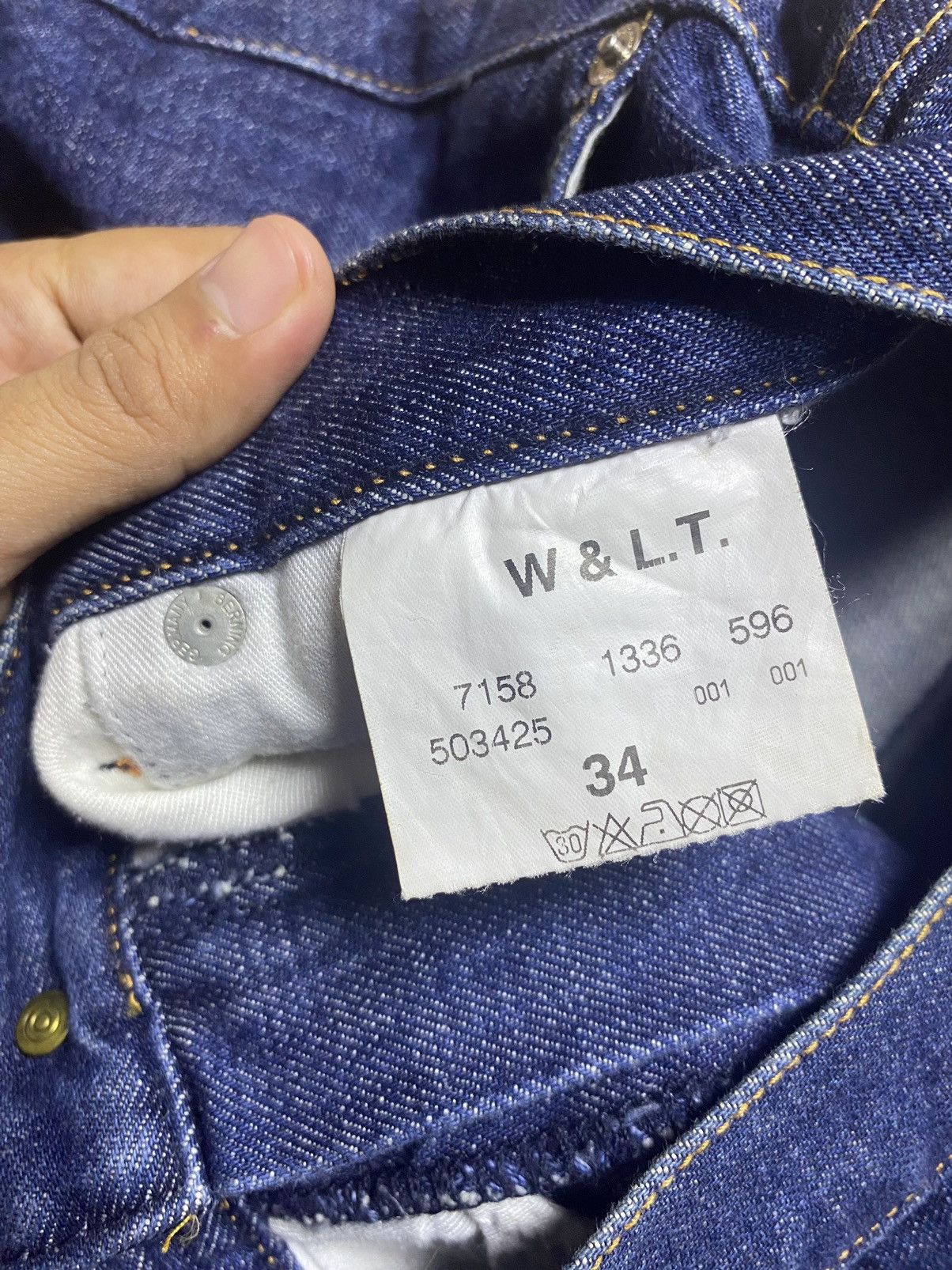 Walter Van Beirendonck W&LT Denim Pants Size US 34 / EU 50 - 5 Thumbnail