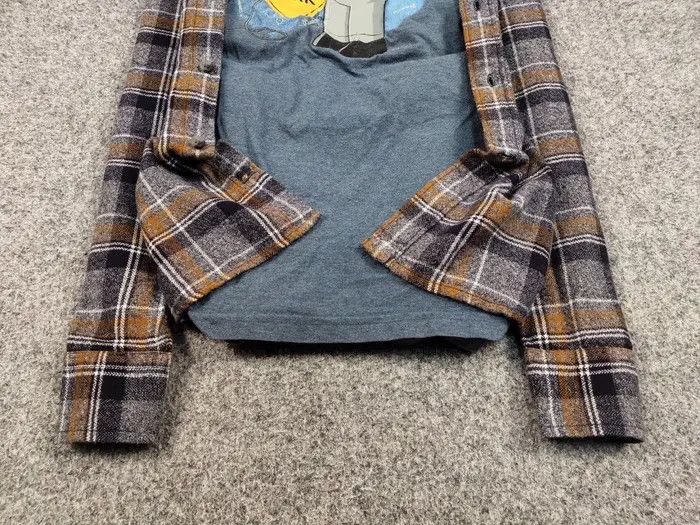 Vintage Vintage Flannel Shirt Travis Scott Style Y2K Style Size US XL / EU 56 / 4 - 6 Thumbnail