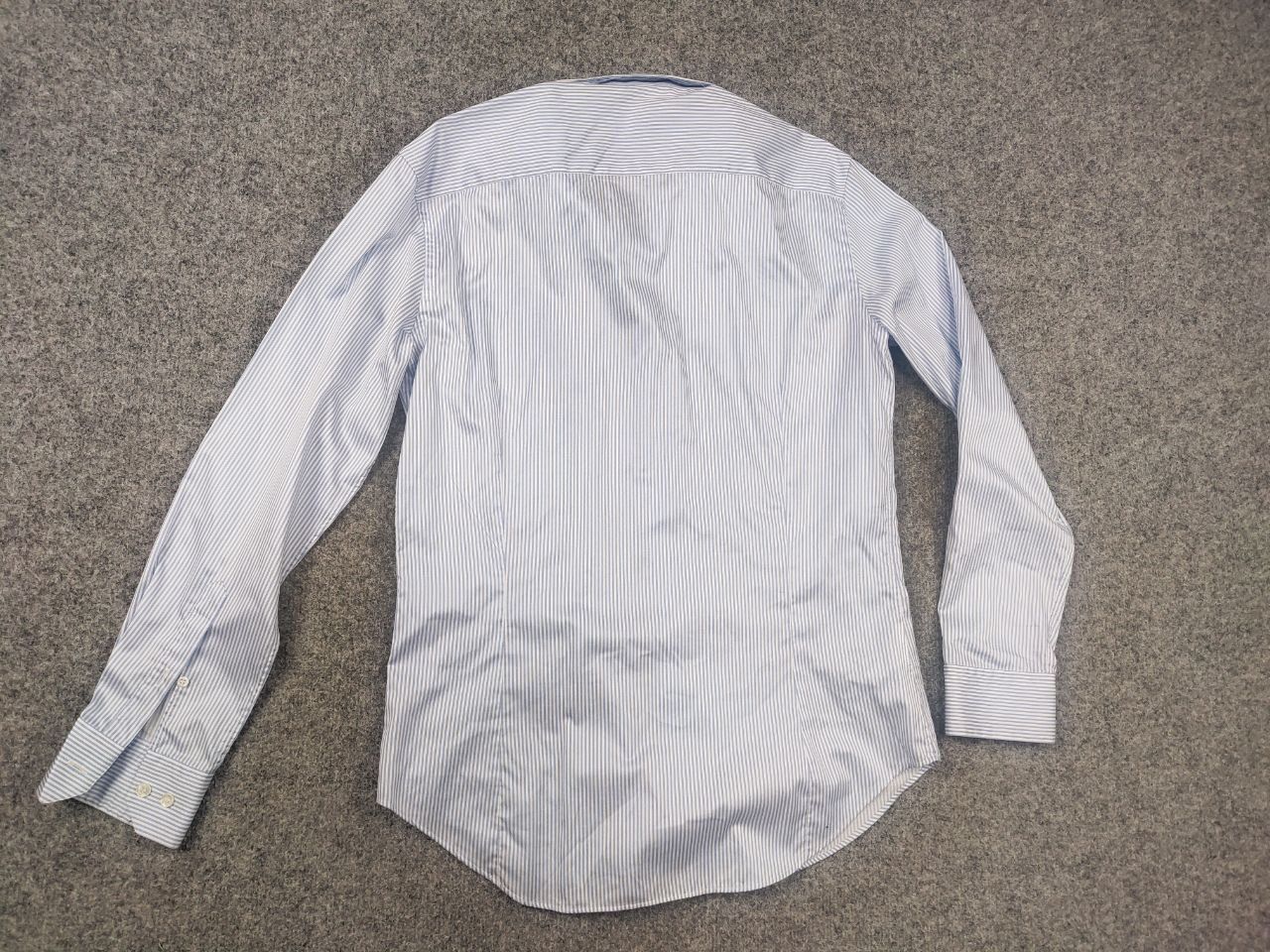 Giorgio Armani Giorgio Armani Design blue thin stripes Long sleeve shirt Size US M / EU 48-50 / 2 - 9 Thumbnail