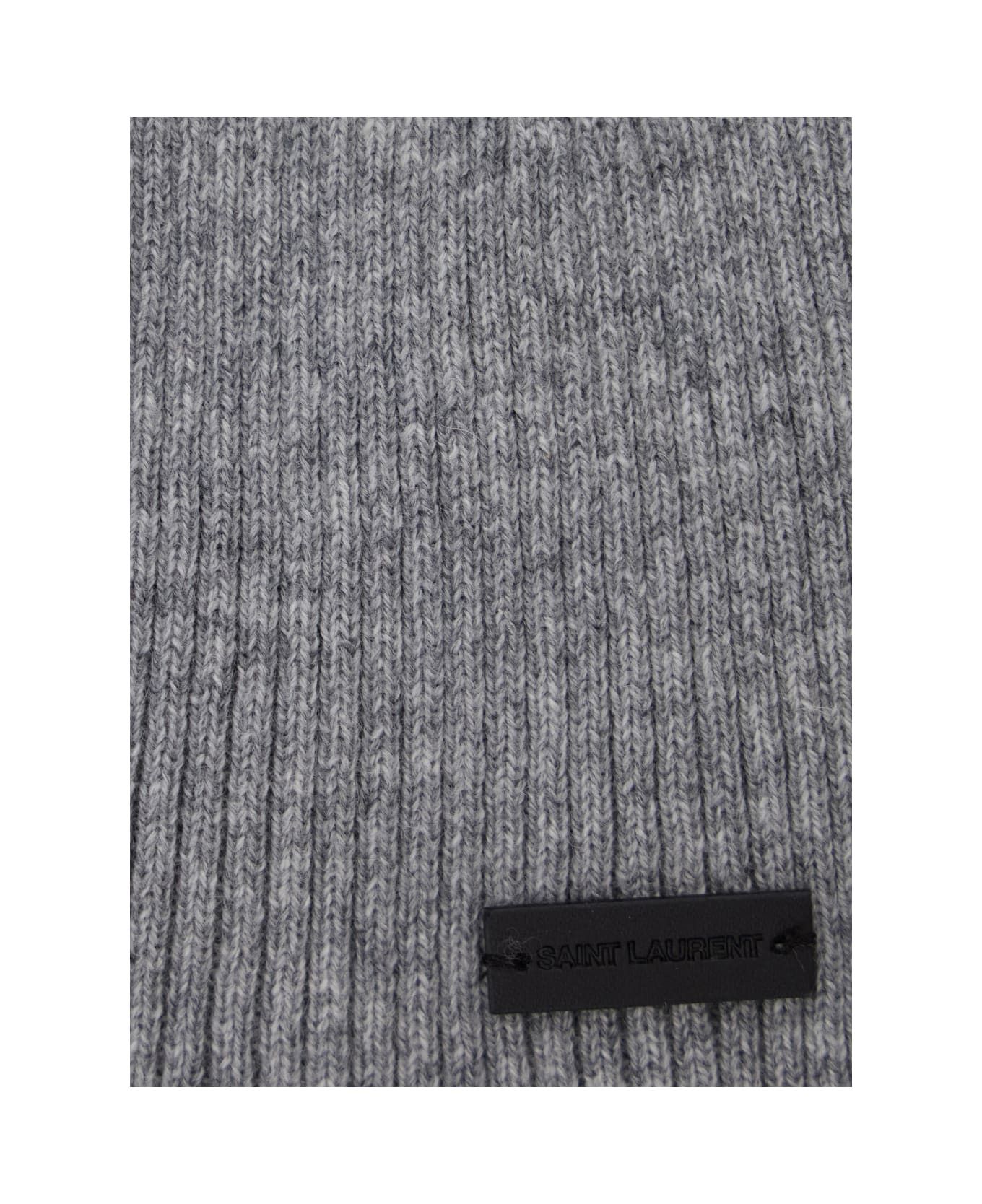 Saint Laurent Paris oc11z0126 804033 Size: S / Beanie Cap / Hat in Grey Size ONE SIZE - 3 Thumbnail